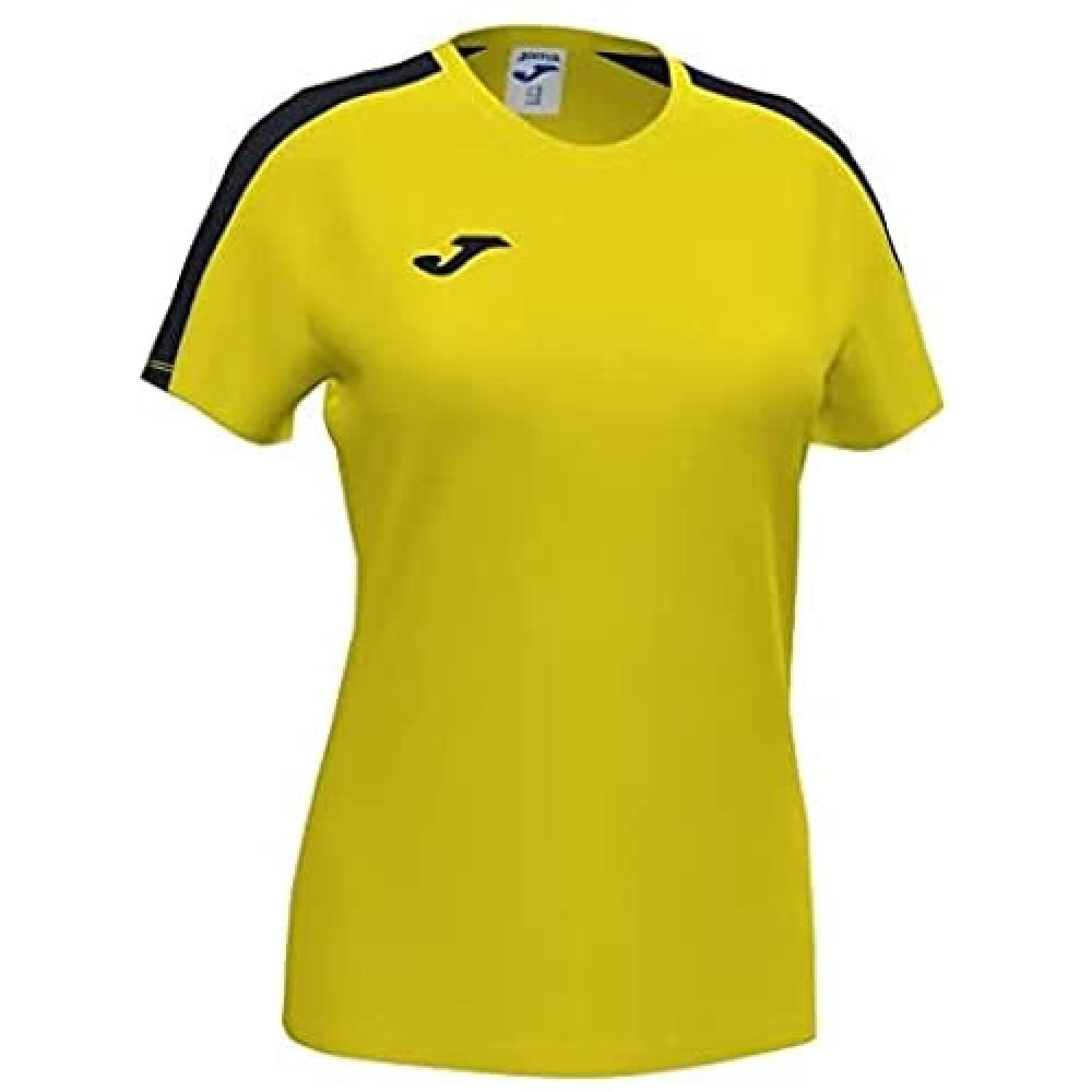 Joma Academy maglietta donna giallo fluo-nero M tessuto tecnico
