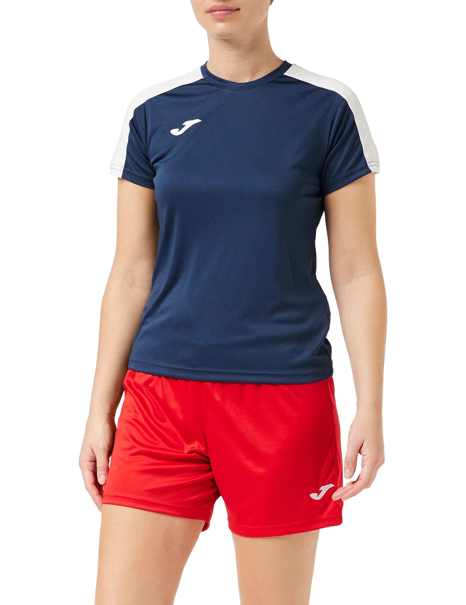 Joma Academy maglietta donna giallo fluo-nero M tessuto tecnico