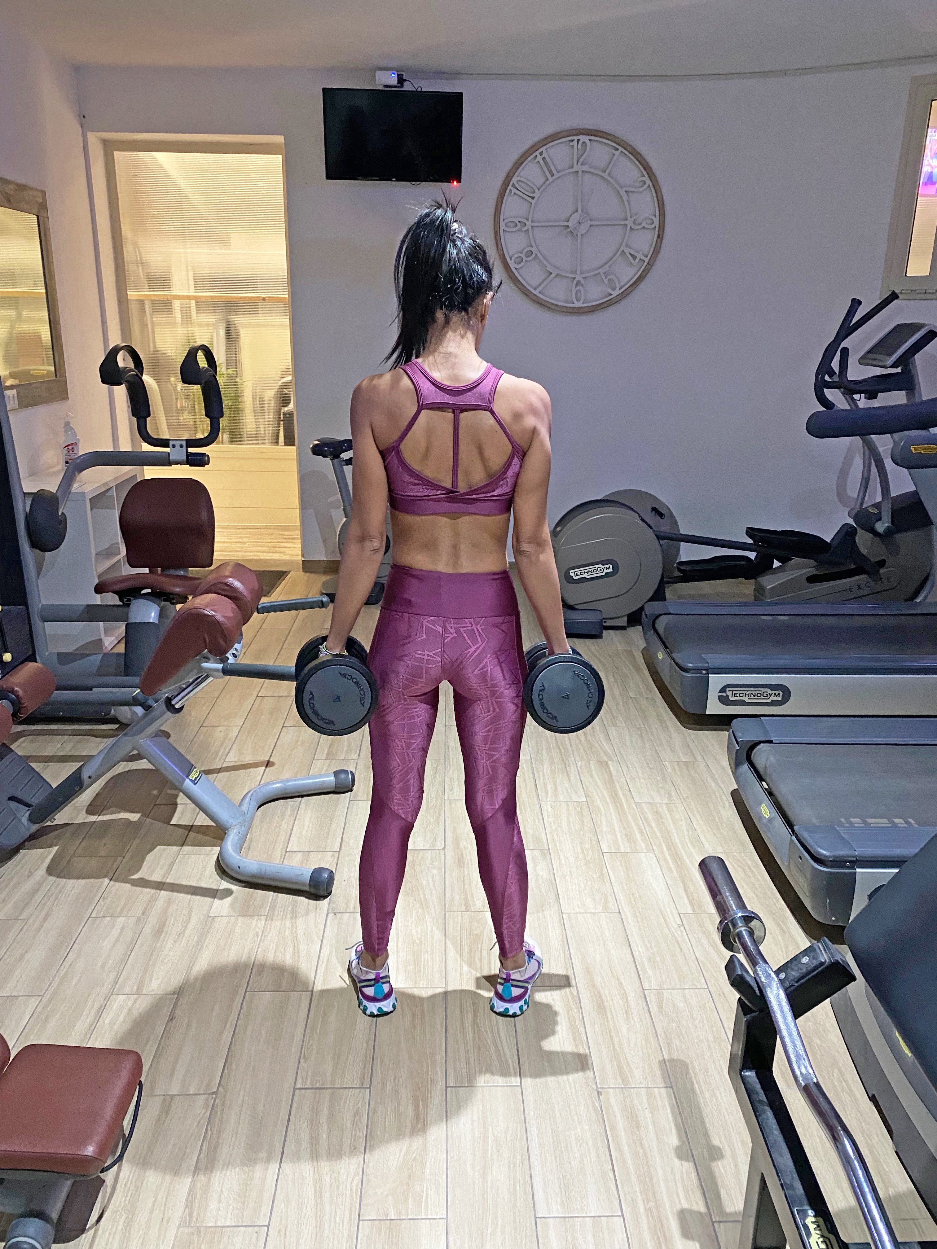 VB Astratto top sportivo senza coppe traspirante