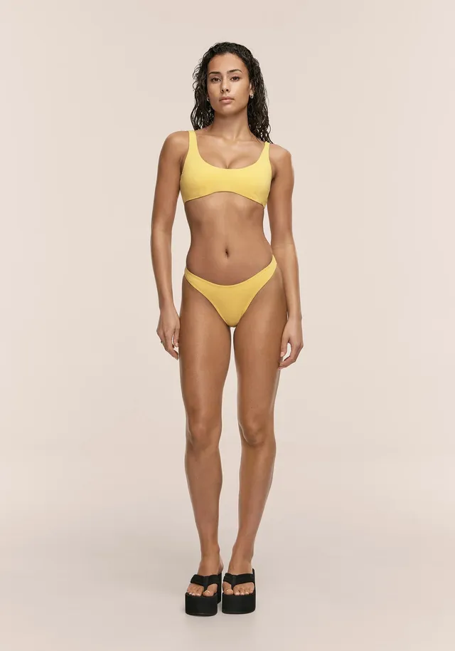 Casall High Leg Brazilian slip mare giallo girasole