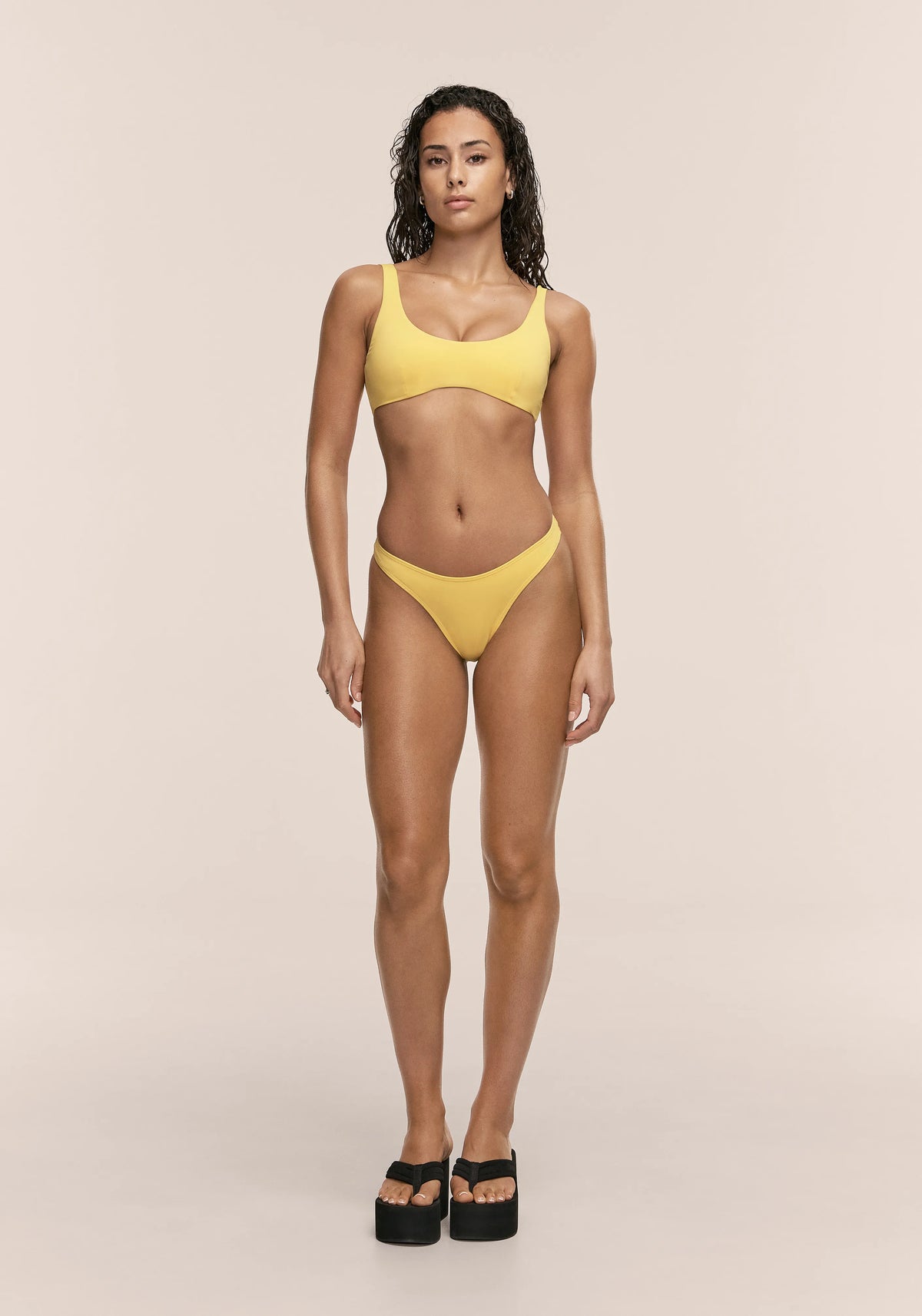 Casall High Leg Brazilian slip mare giallo girasole