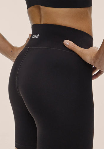 Casall Essential Biker shorts biker nero vita regolare elasticizzato