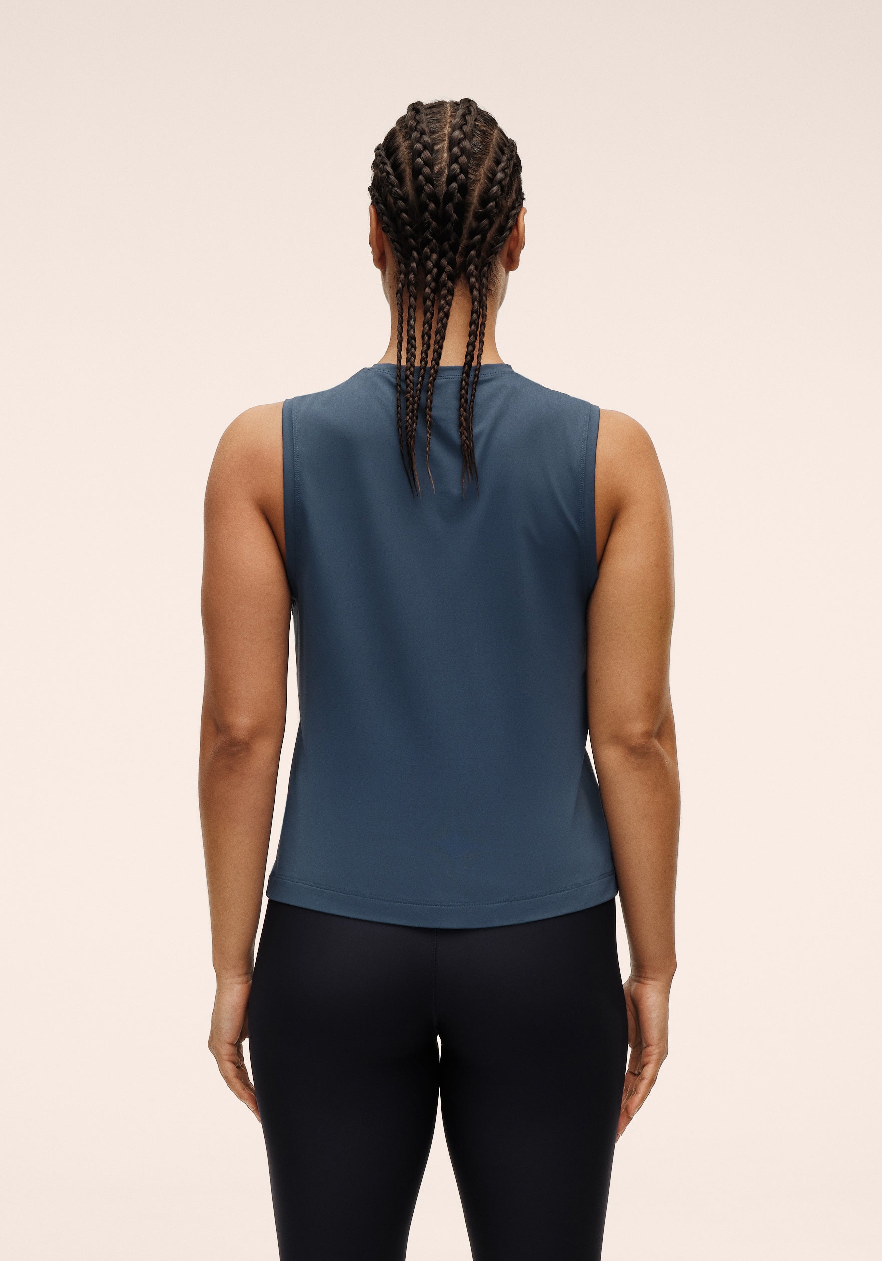 Casall Graphic Tank canotta blu traspirante