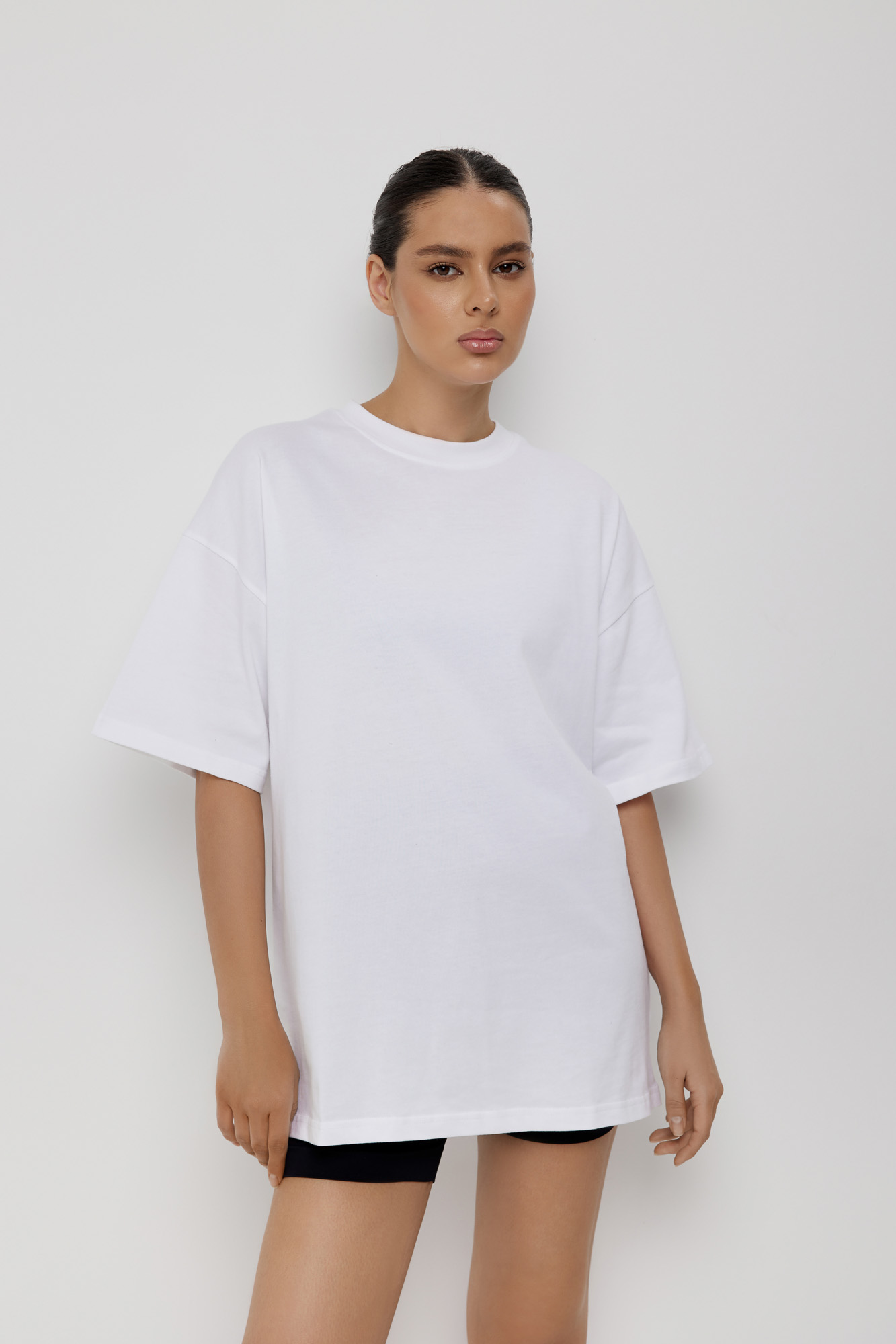 Siawear Organic Cotton Oversized t-shirt maniche corte cotone bio