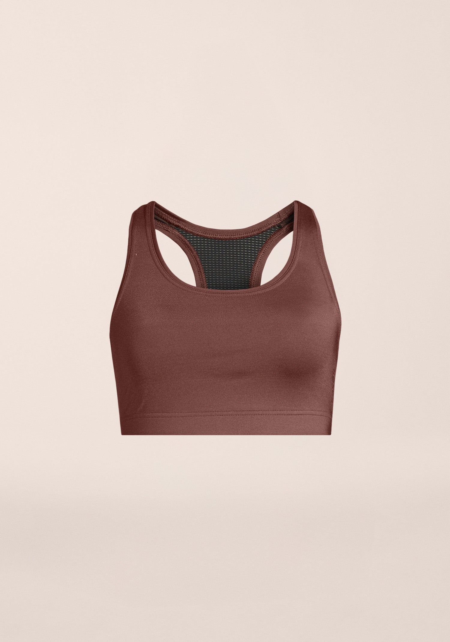 Casall Iconic reggiseno sportivo marrone sostegno alto