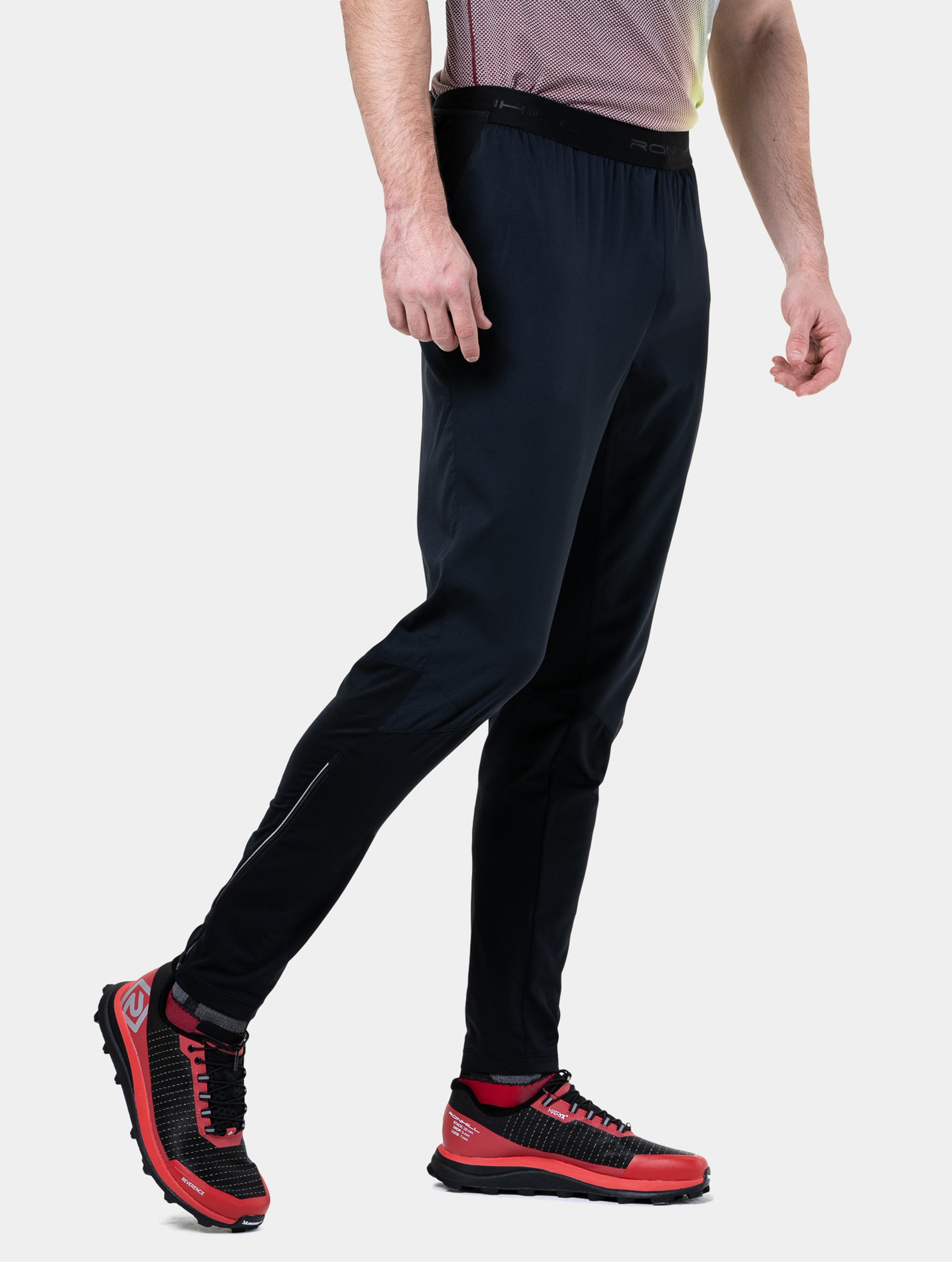 Ronhill Tech All-Terrain Trackster pantaloni uomo neri tasche