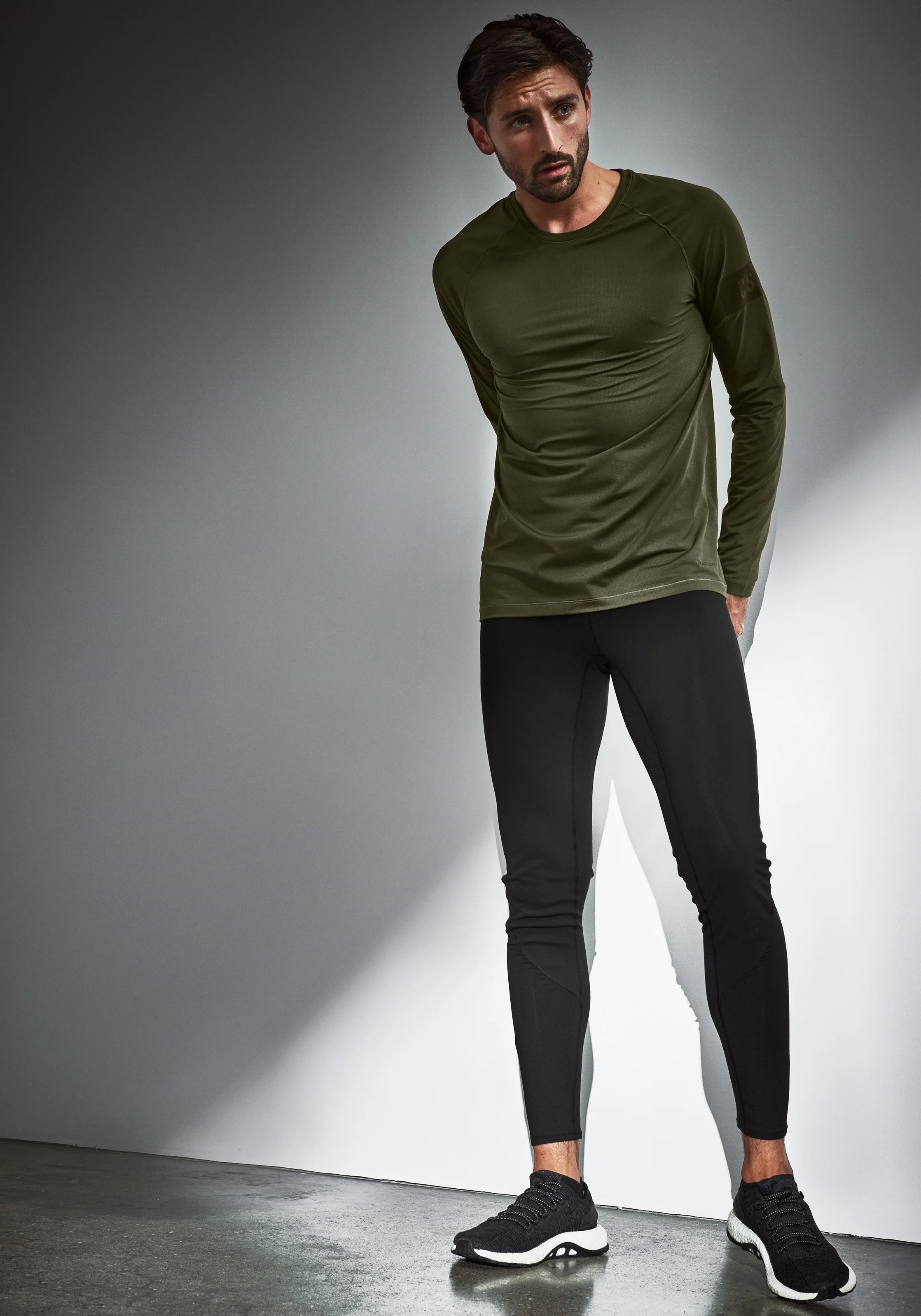 Casall Windtherm Tights uomo nero antivento