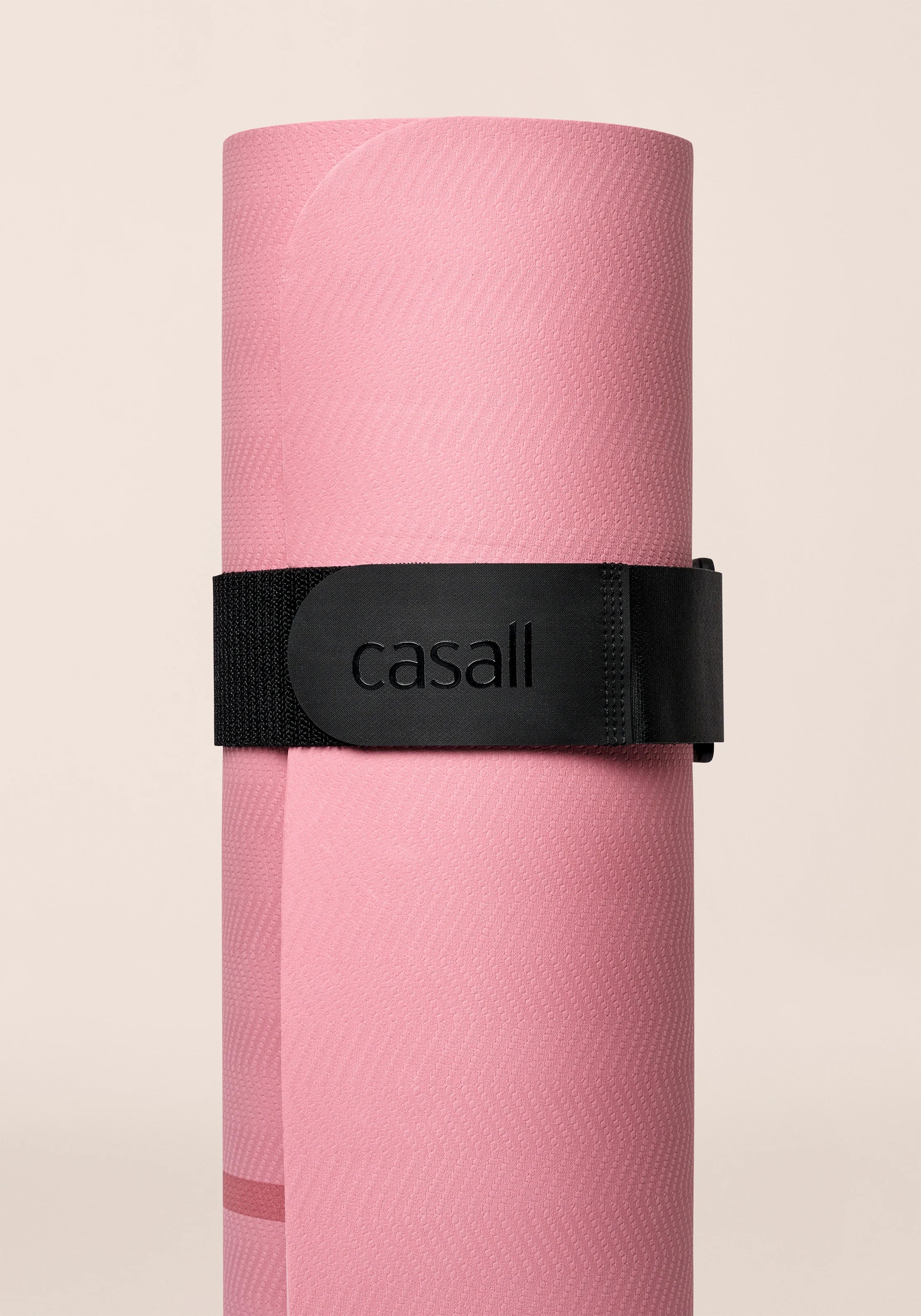 Casall Roll Up Strap cinghia tappetino yoga nera regolabile