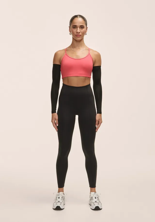 Casall Edge High Waist Tights leggings nero vita alta