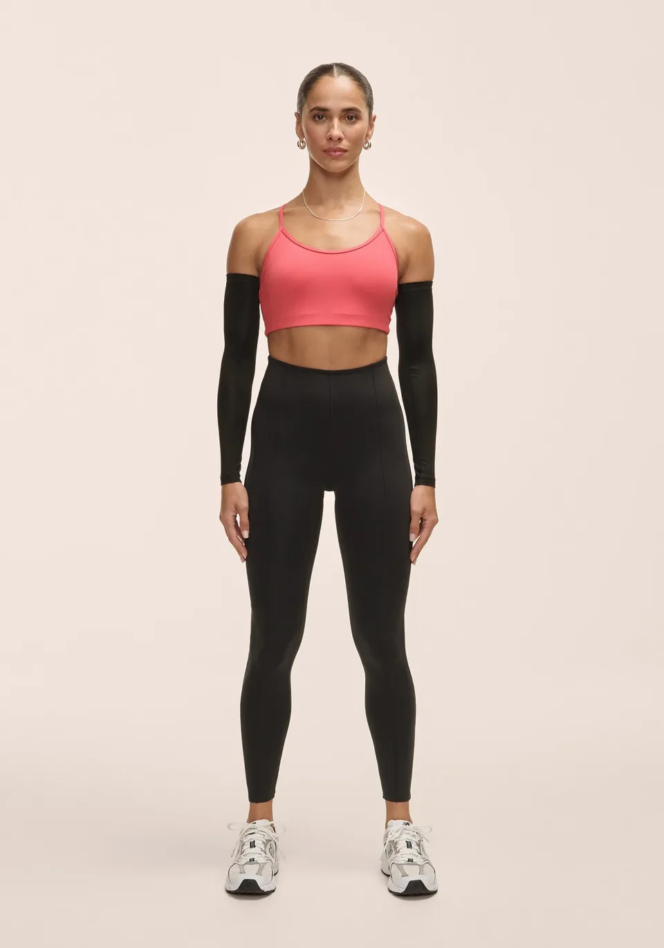 Casall Edge High Waist Tights leggings nero vita alta