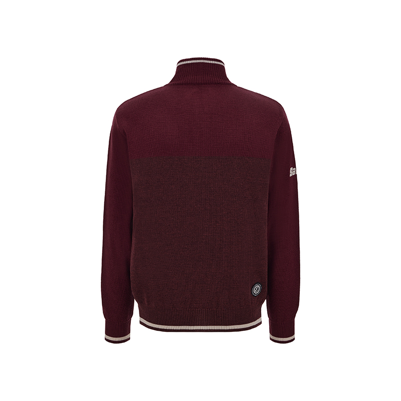 L'Eroica Vita Giacca Lana Bordeaux Classica