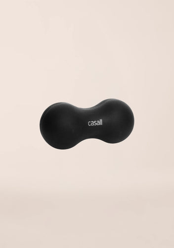 Casall Peanut Ball palla massaggio schiena nera trigger point