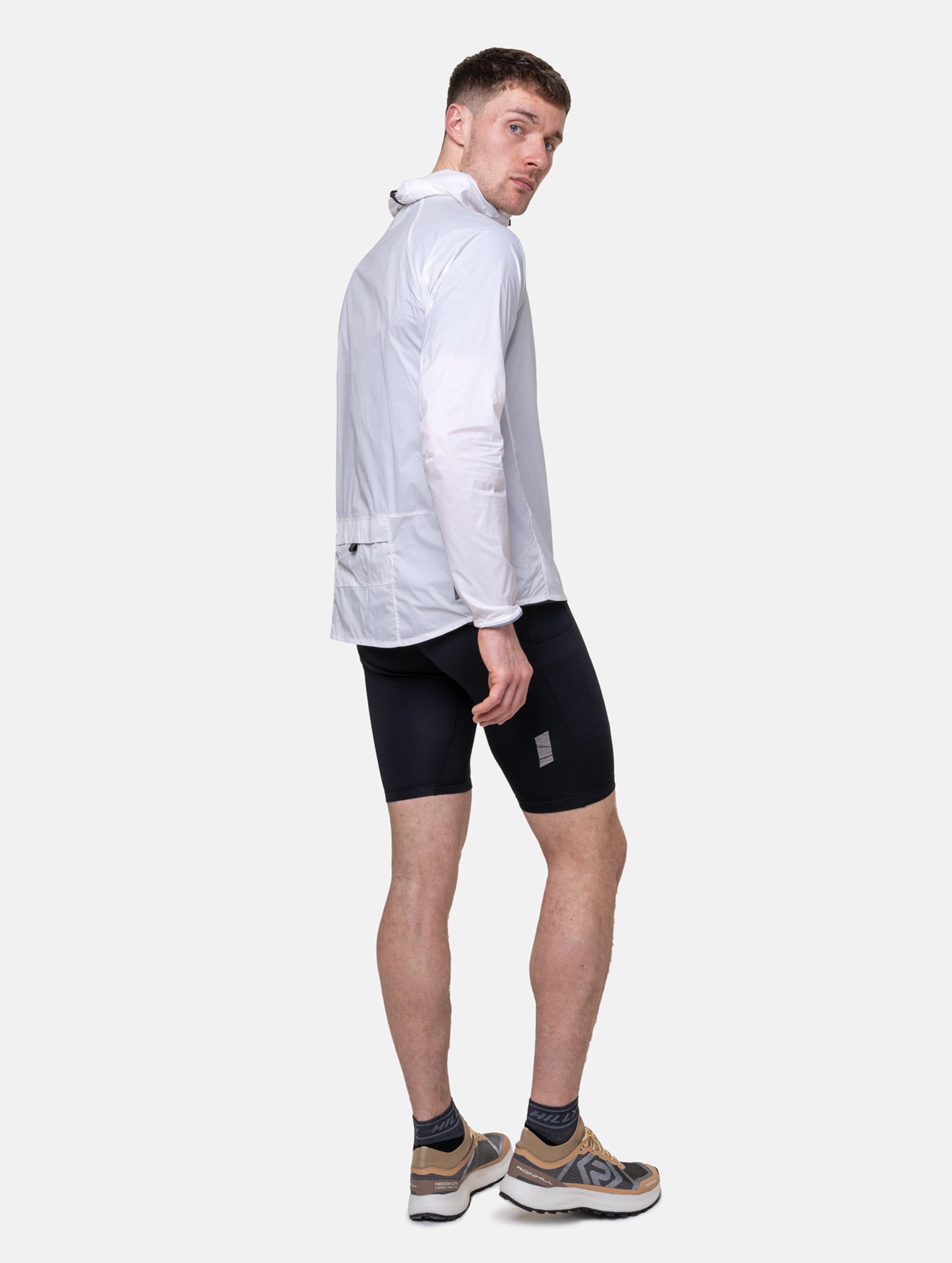Ronhill Tech All-Terrain giacca running antivento bianca