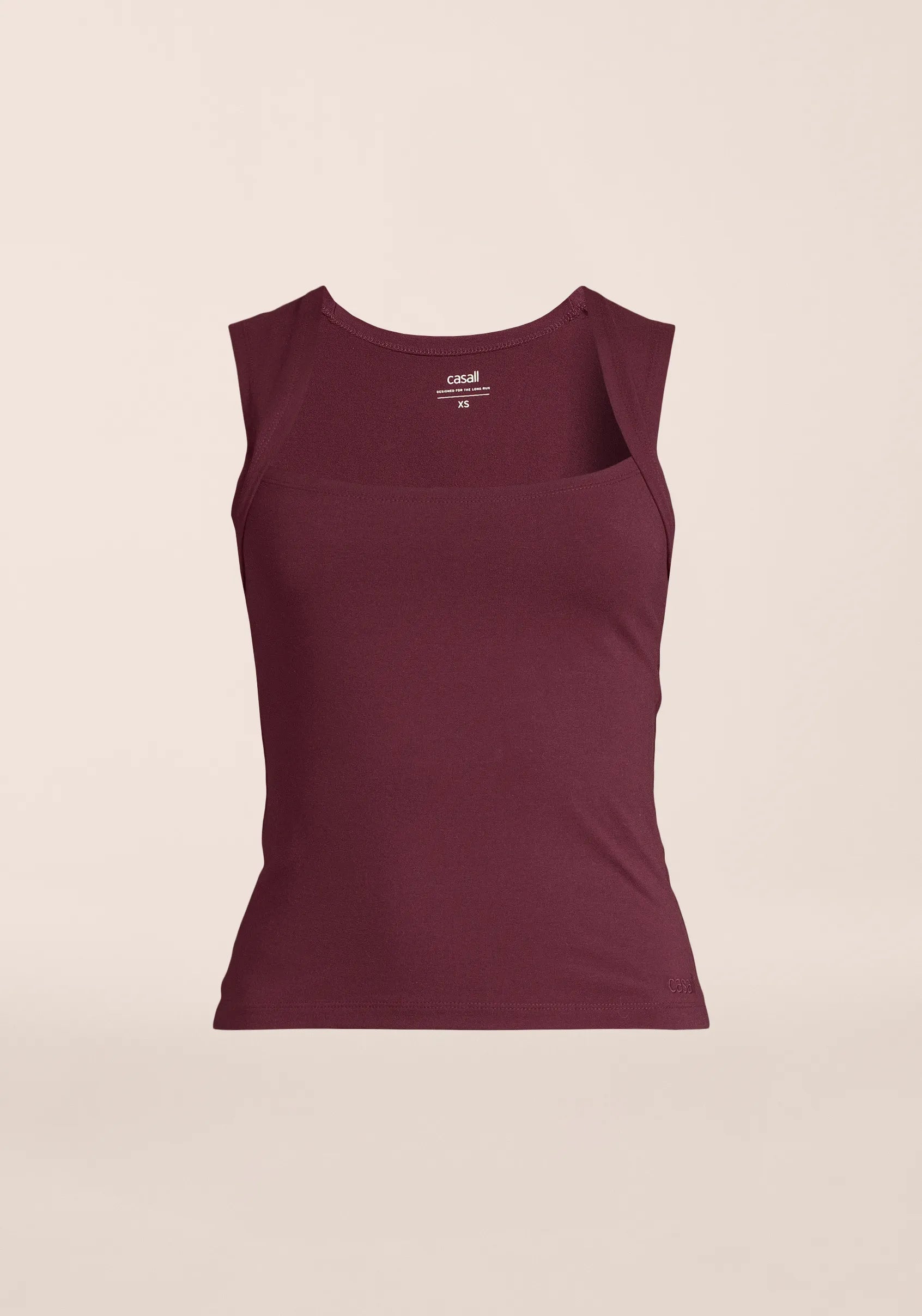 Casall Sublime Studio Tank canotta Cherry Moon cotone