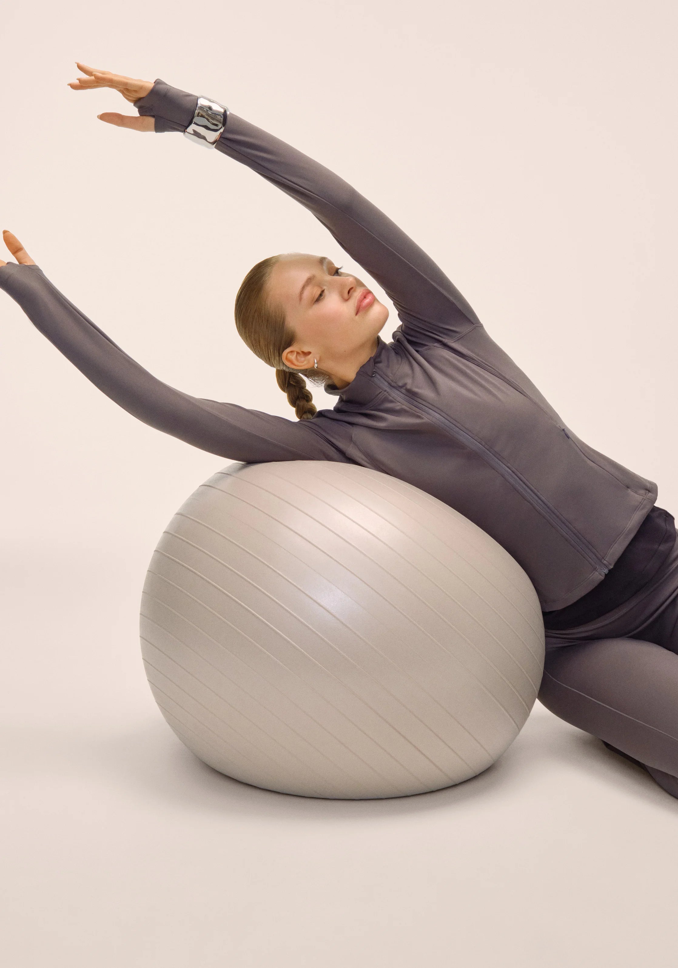Casall Exercise Ball palla fitness 60-65 cm Light Cashmere