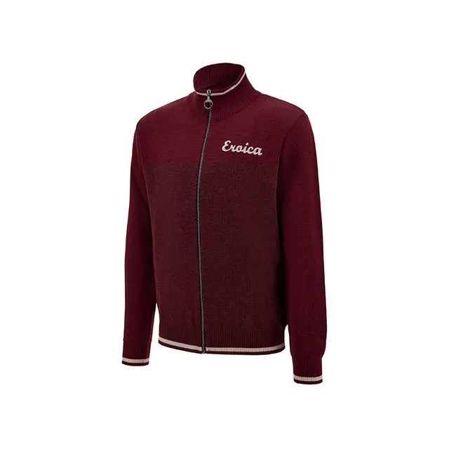 L'Eroica Vita Giacca Lana Bordeaux Classica