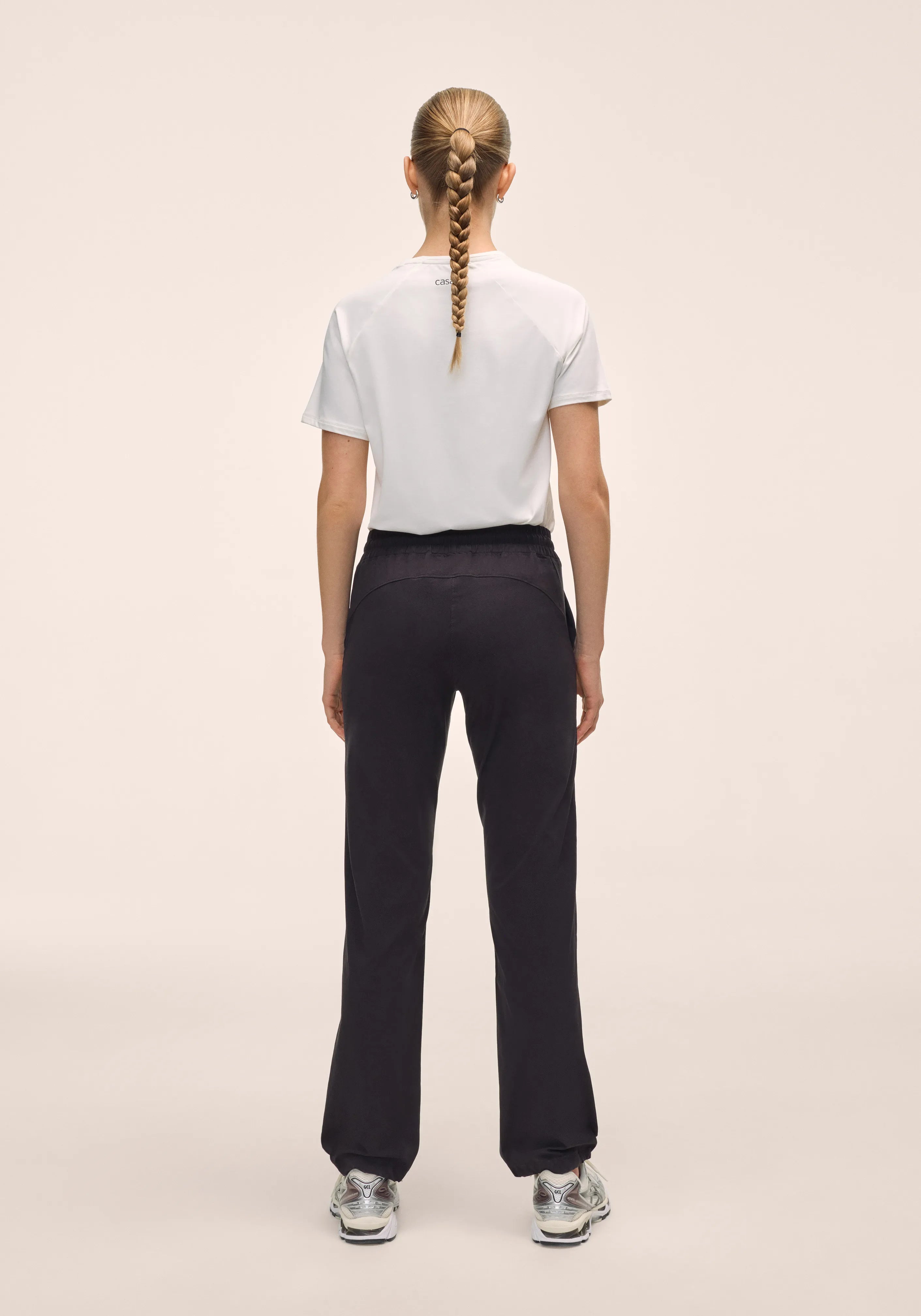 Casall Daily Woven Pant pantaloni Nero outdoor stretch