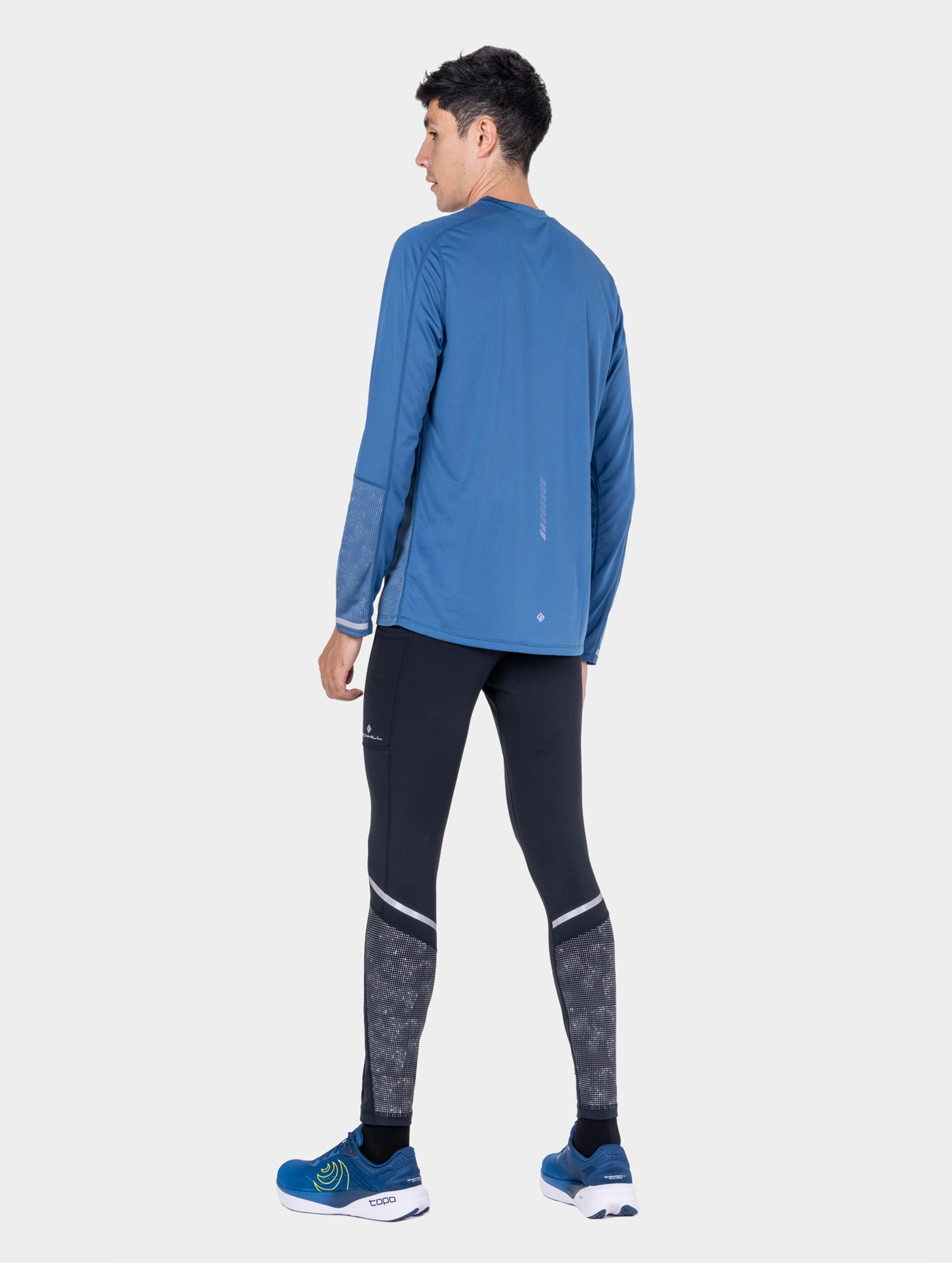 Ronhill Tech Reflect collant running Black termico riflettente