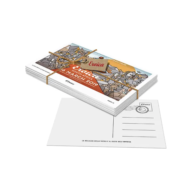 L'Eroica Set Cartoline 2019 Illustrazioni Storiche