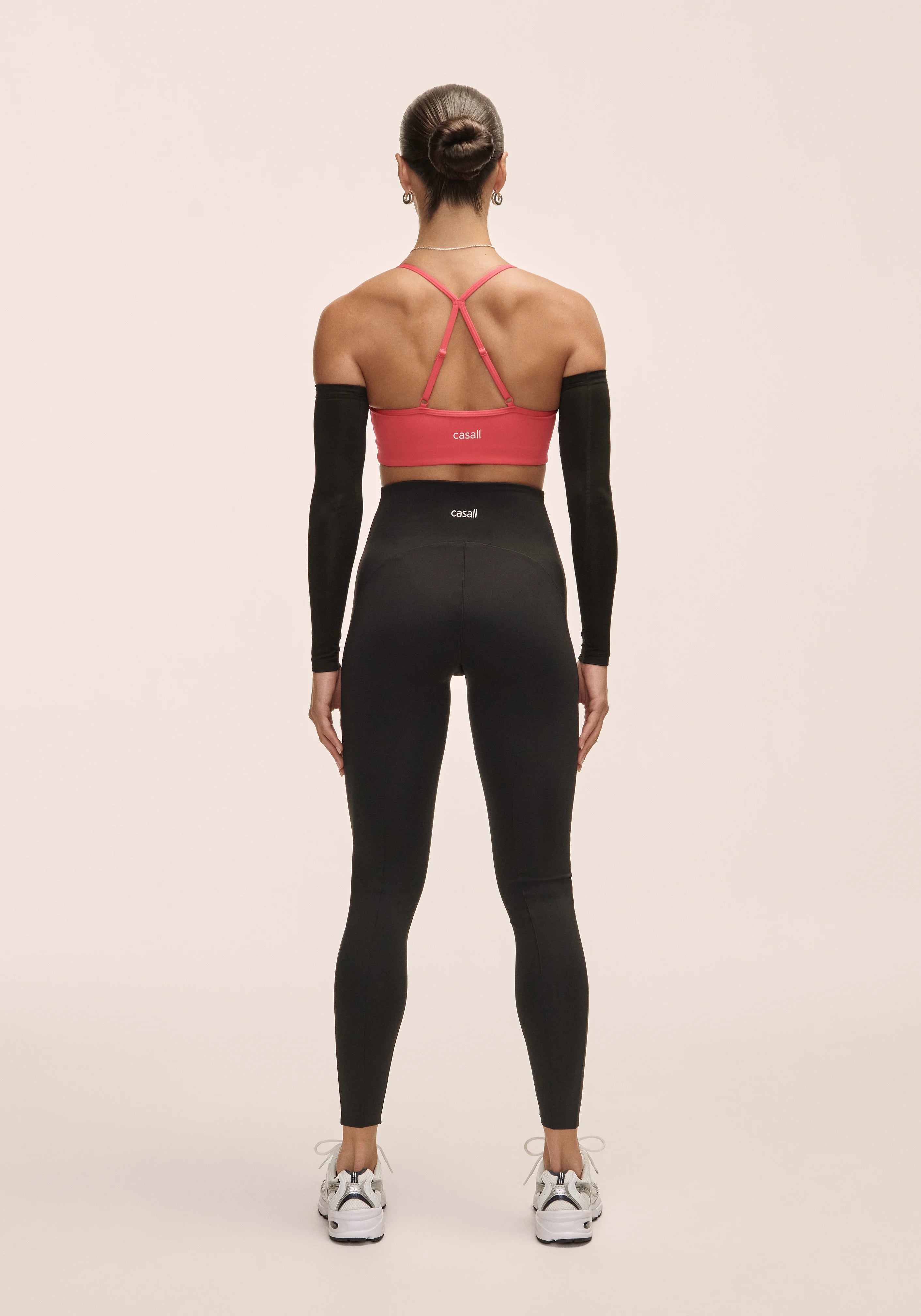 Casall Edge High Waist Tights leggings nero vita alta