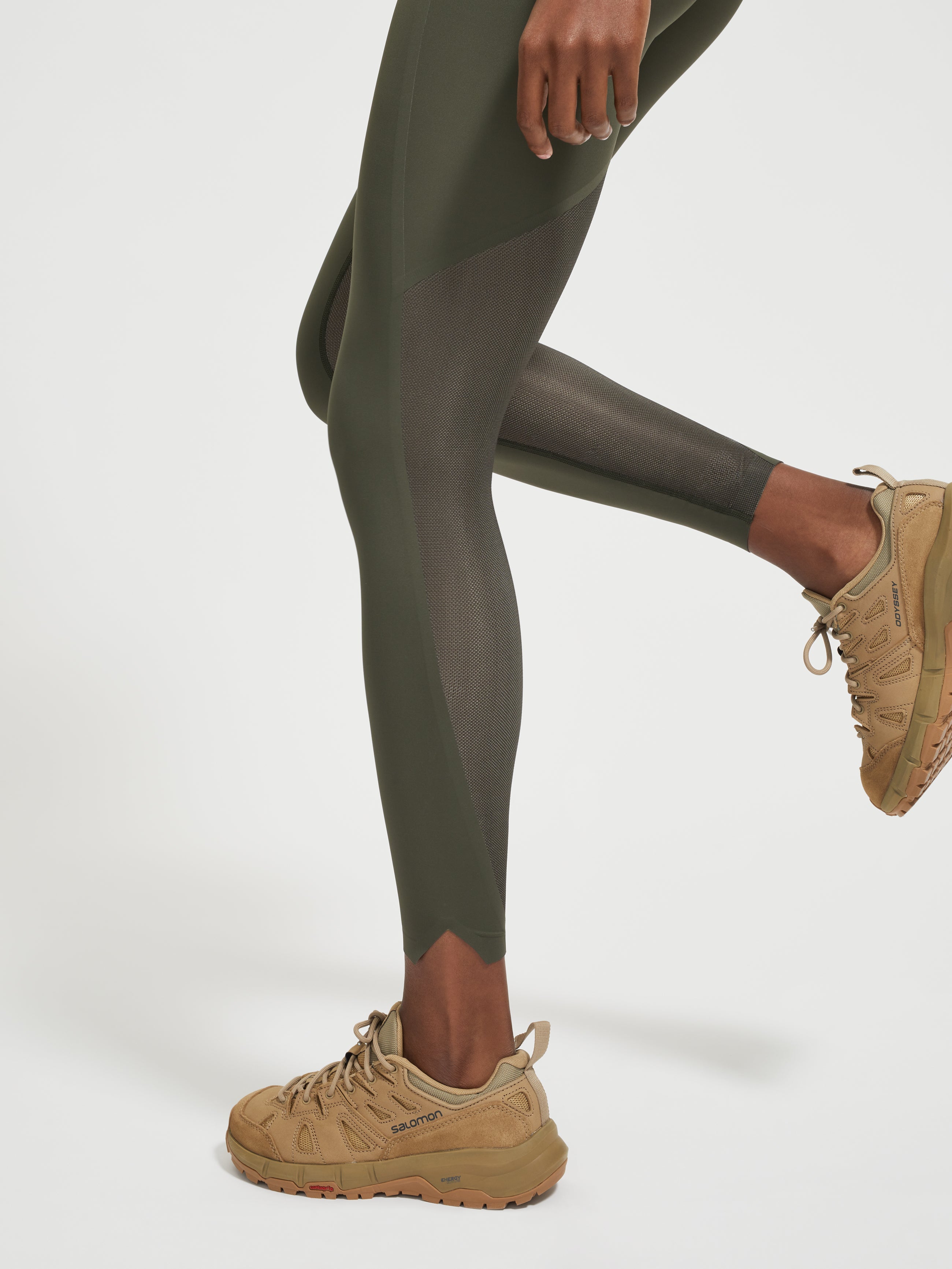 Lucas Hugh Stealth Leggings compressivi verde oliva
