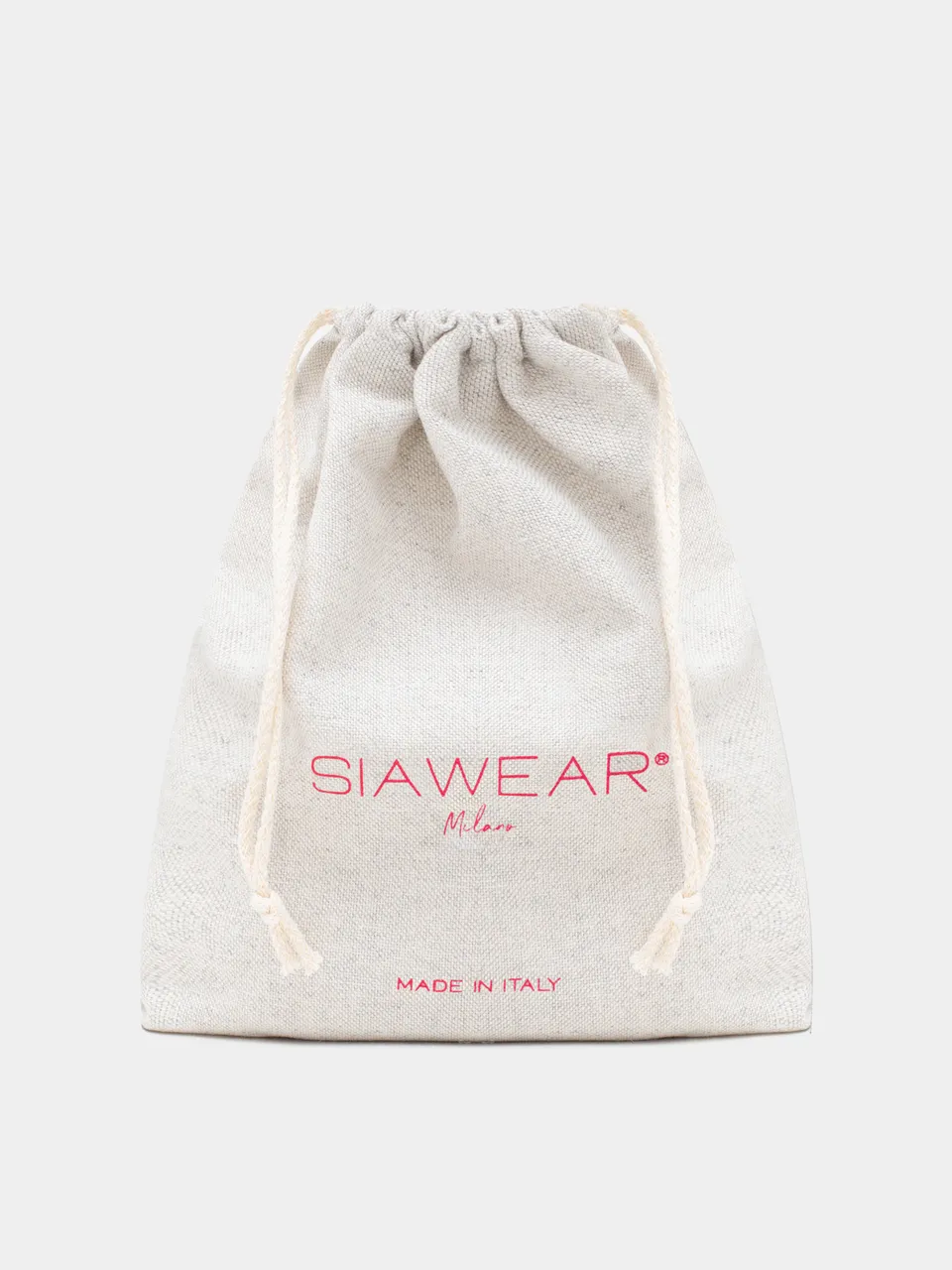 Siawear Big Woven sacchetto cotone 23x27 cm riutilizzabile