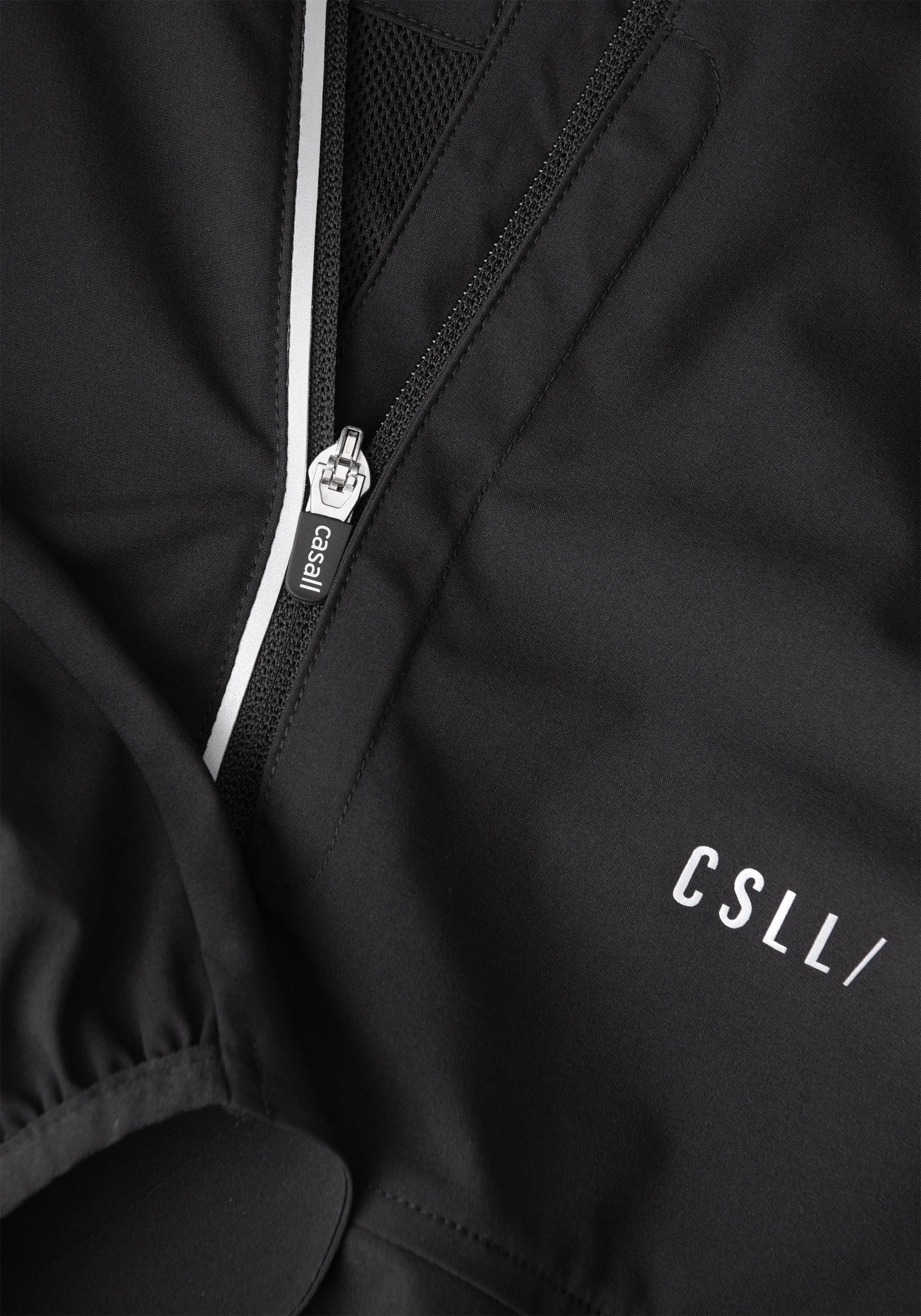 Casall M Dynamic Windbreaker Jacket giacca uomo nera antivento