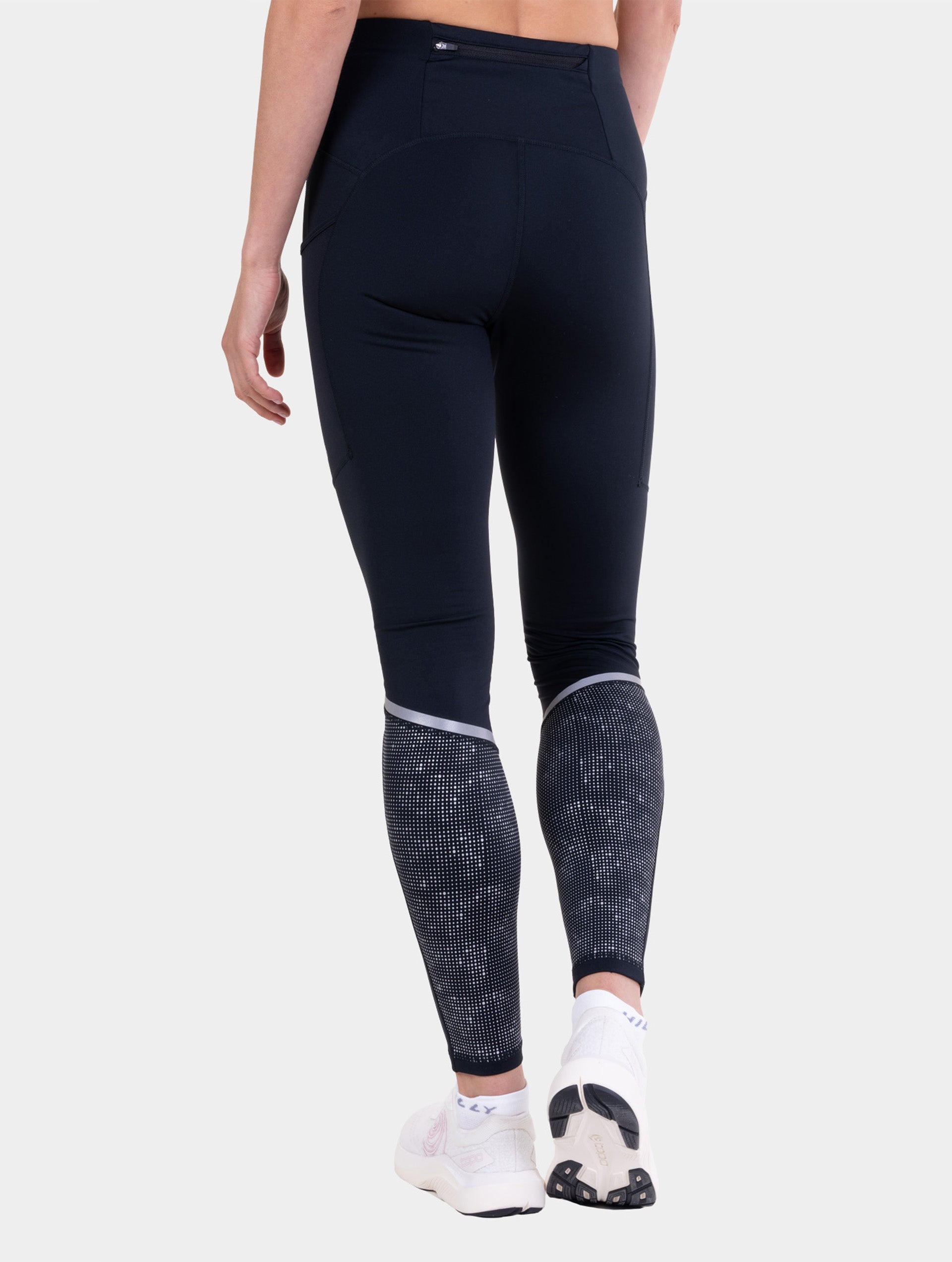 Ronhill Tech Reflect leggings running donna nero termico