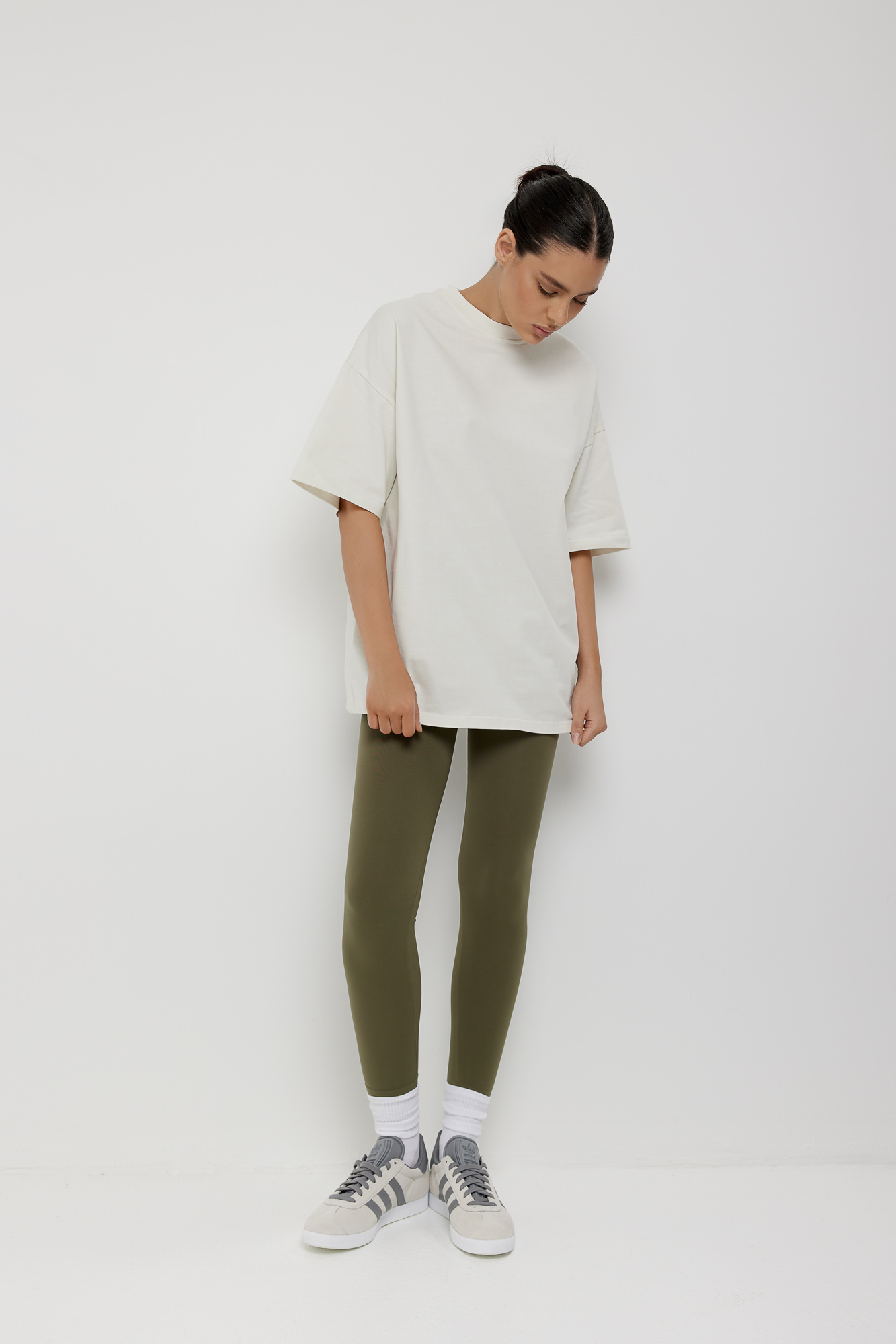 Siawear Organic Cotton Oversized t-shirt maniche corte cotone bio