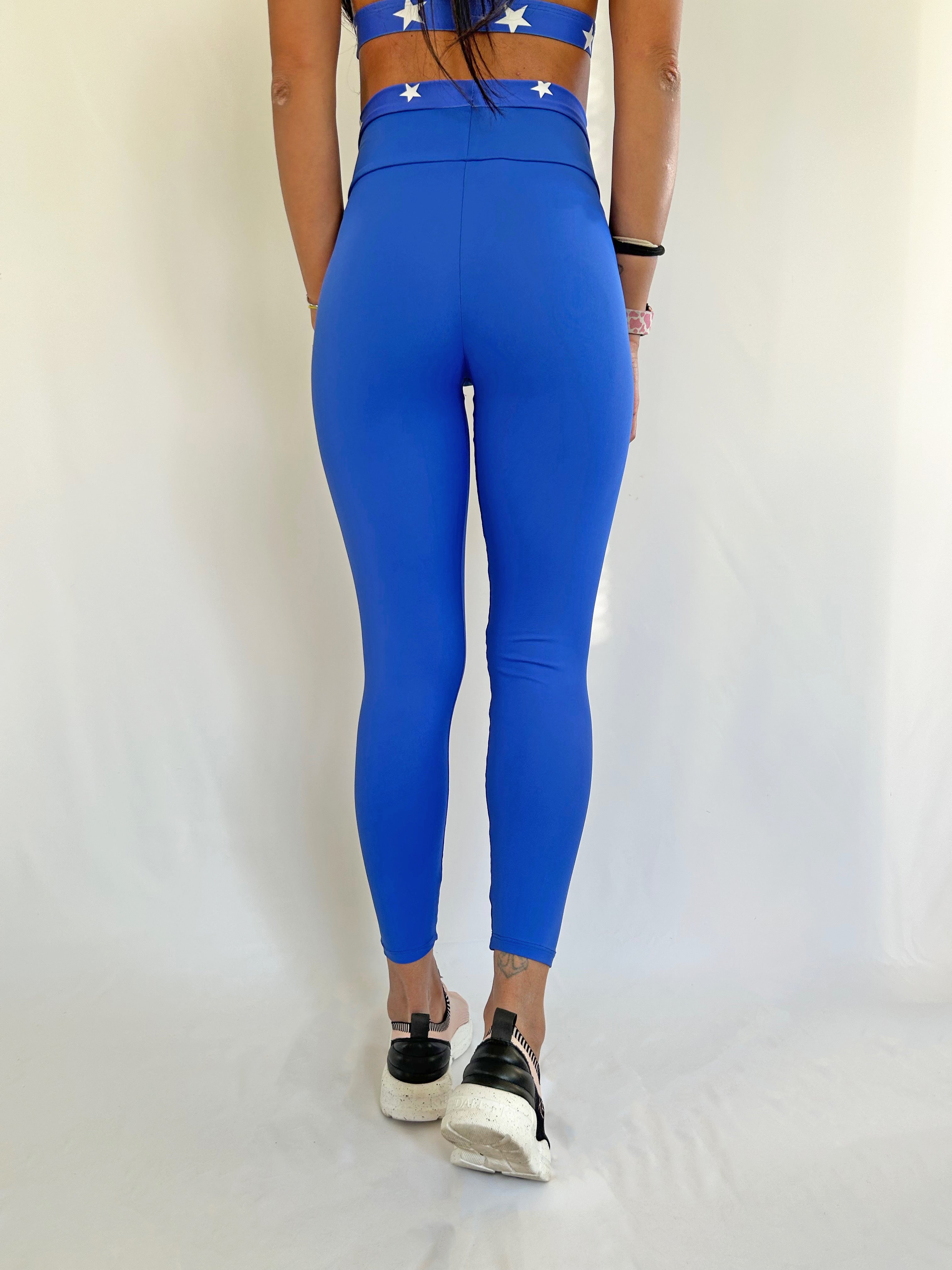 VB Star leggings vita alta e bassa traspirante