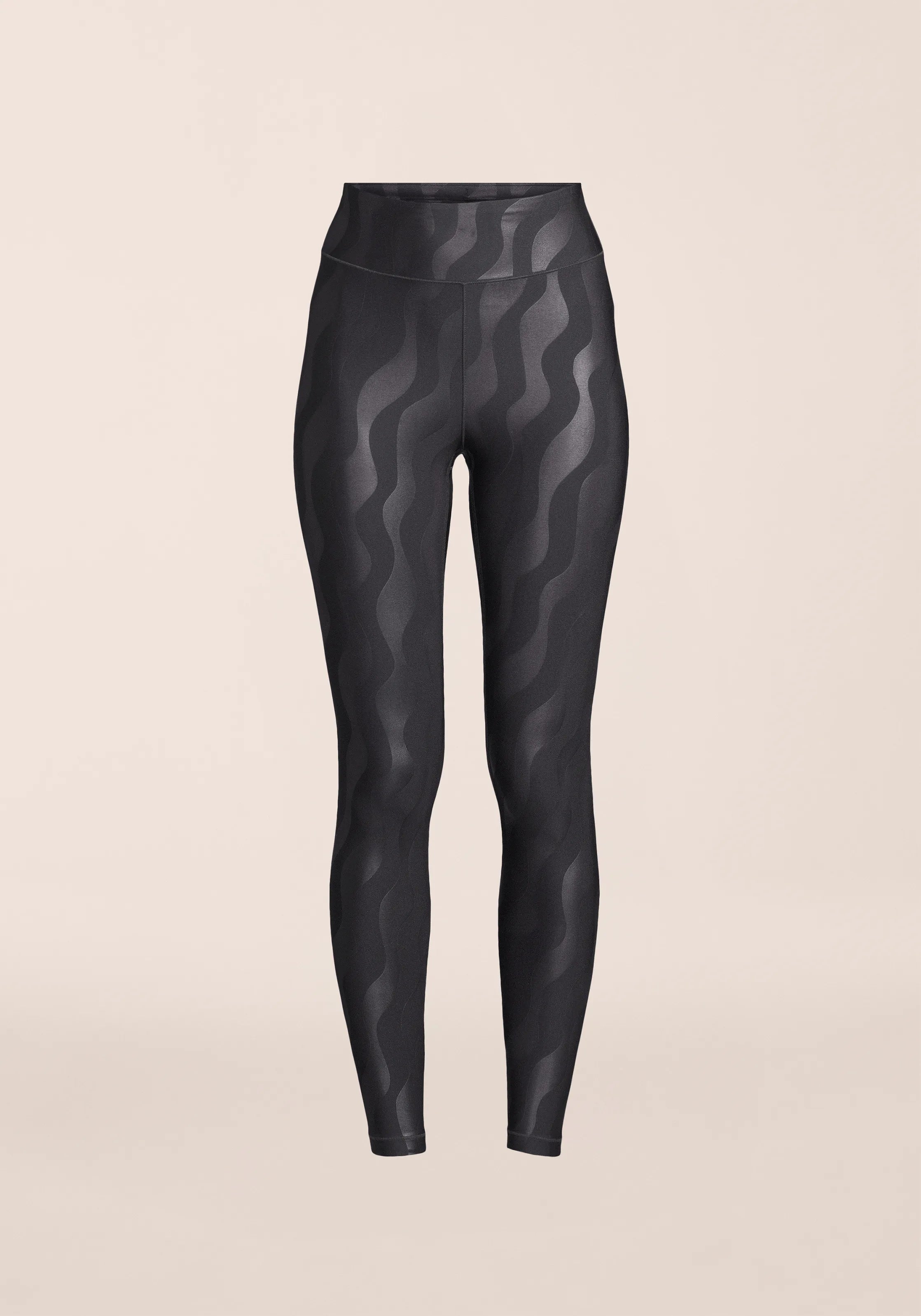Casall Heat Printed High Waist leggings neri vita alta