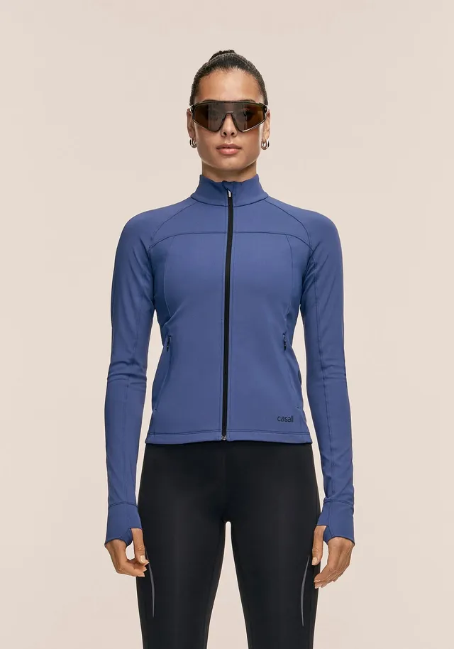 Casall Core Training Giacca Blue Shadow traspirante