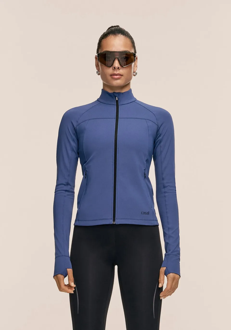 Casall Core Training Giacca Blue Shadow traspirante