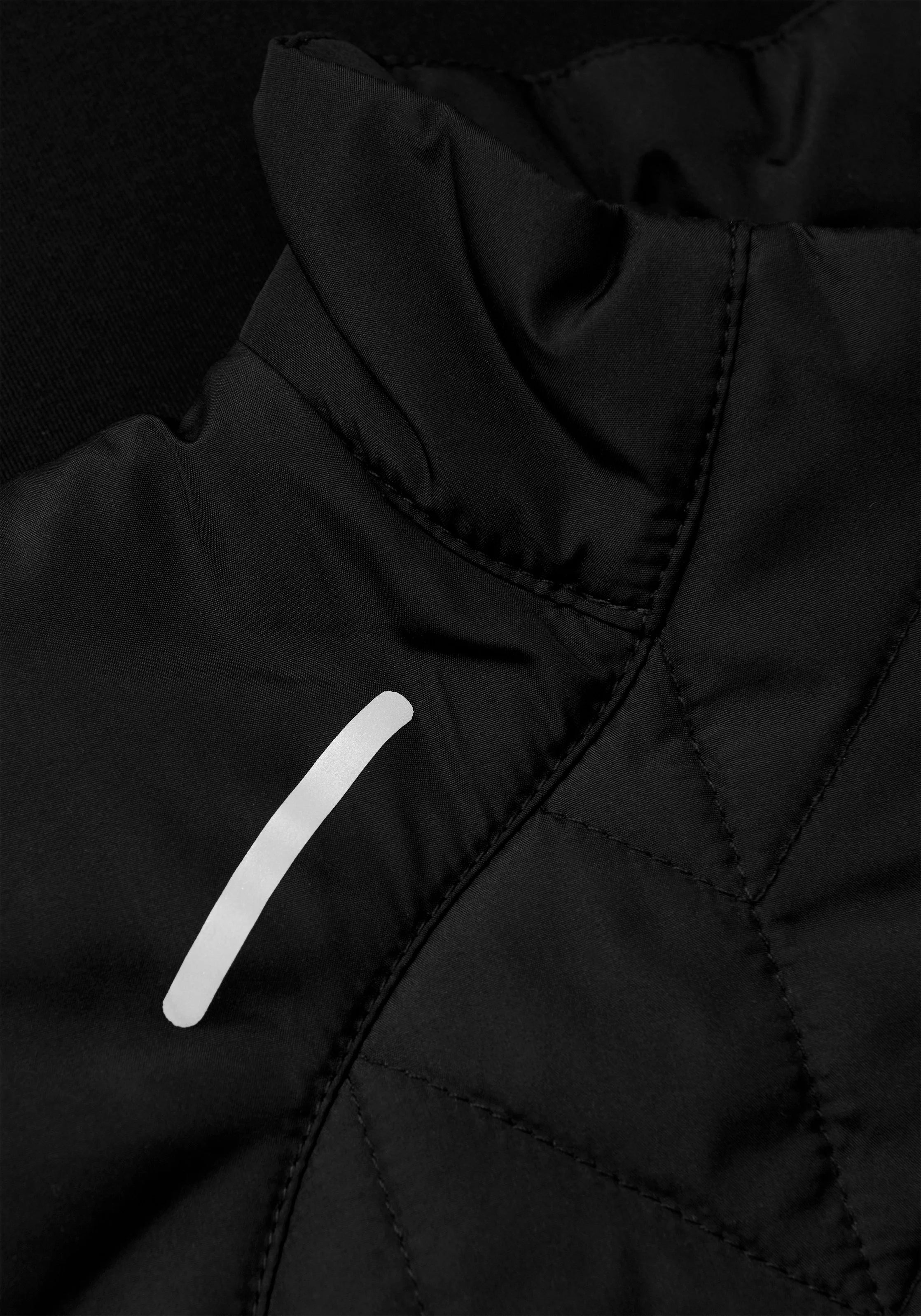 Casall Quilted Running Vest gilet nero antivento