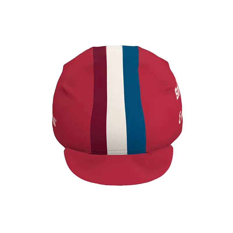 L'Eroica Timo Cappellino Ciclismo Bordeaux Cotone