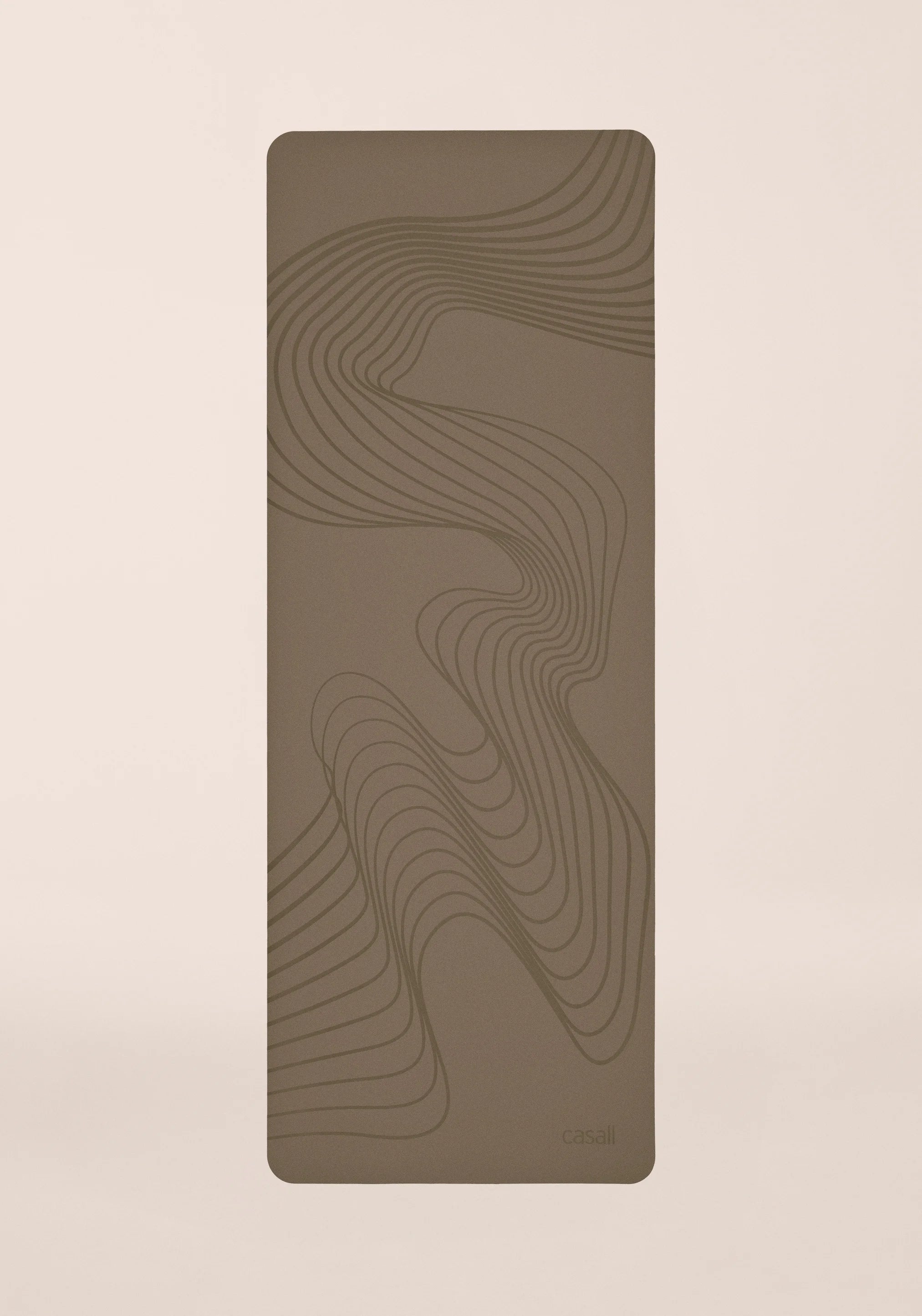 Casall Grip Cushion III Surge tappetino yoga taupe 5 mm grip