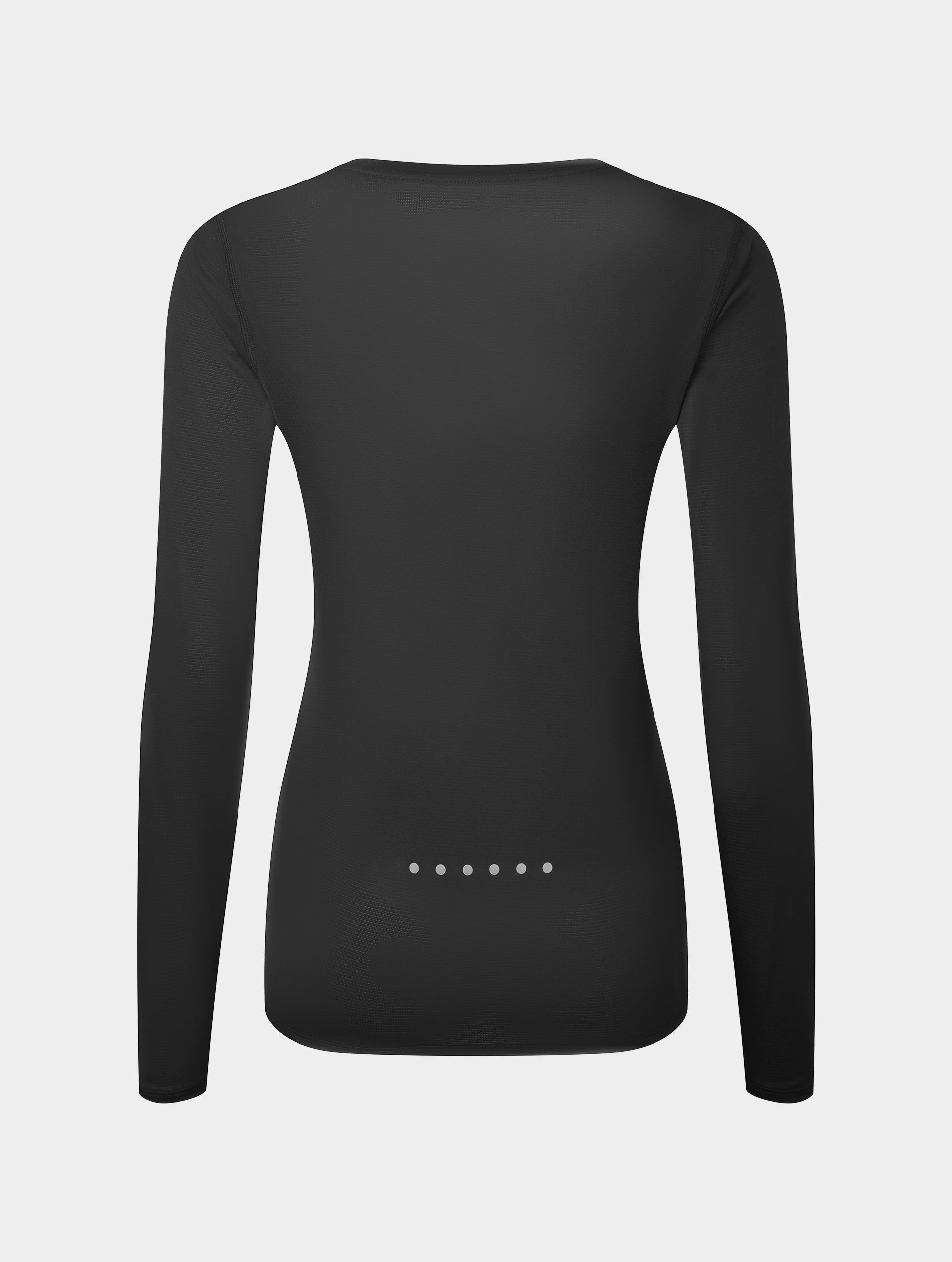 Ronhill Core maglia running manica lunga donna Nero traspirante
