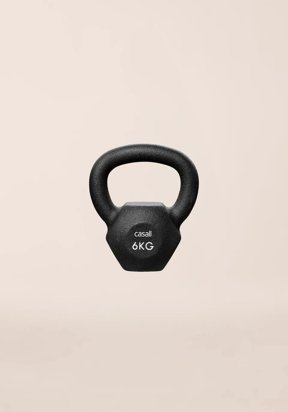 Casall Classic Kettlebell kettlebell 6 kg Nero in ferro