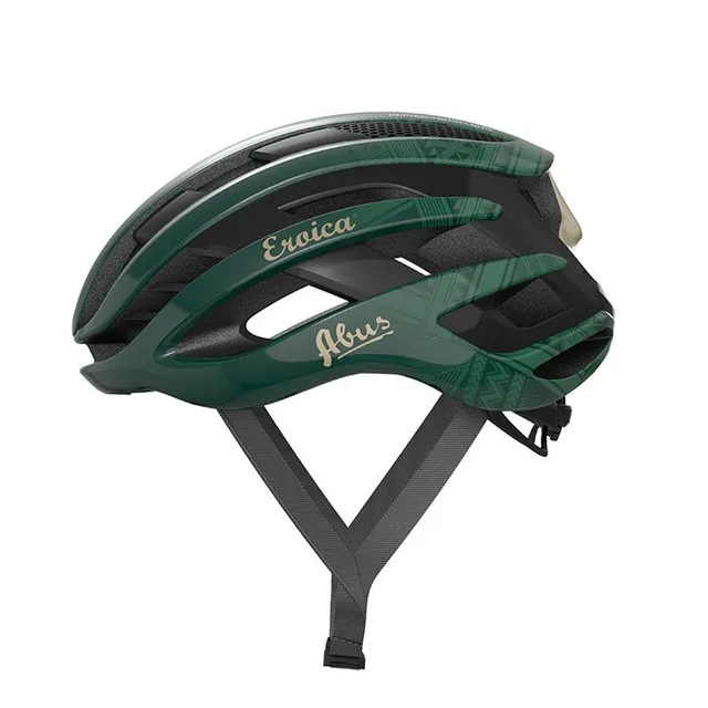 L'Eroica Airbreaker Casco Bici Tuscany Green Aerodinamico