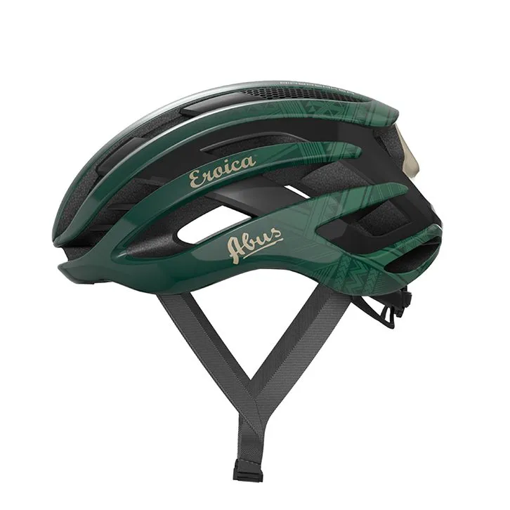 L'Eroica Airbreaker Casco Bici Tuscany Green Aerodinamico