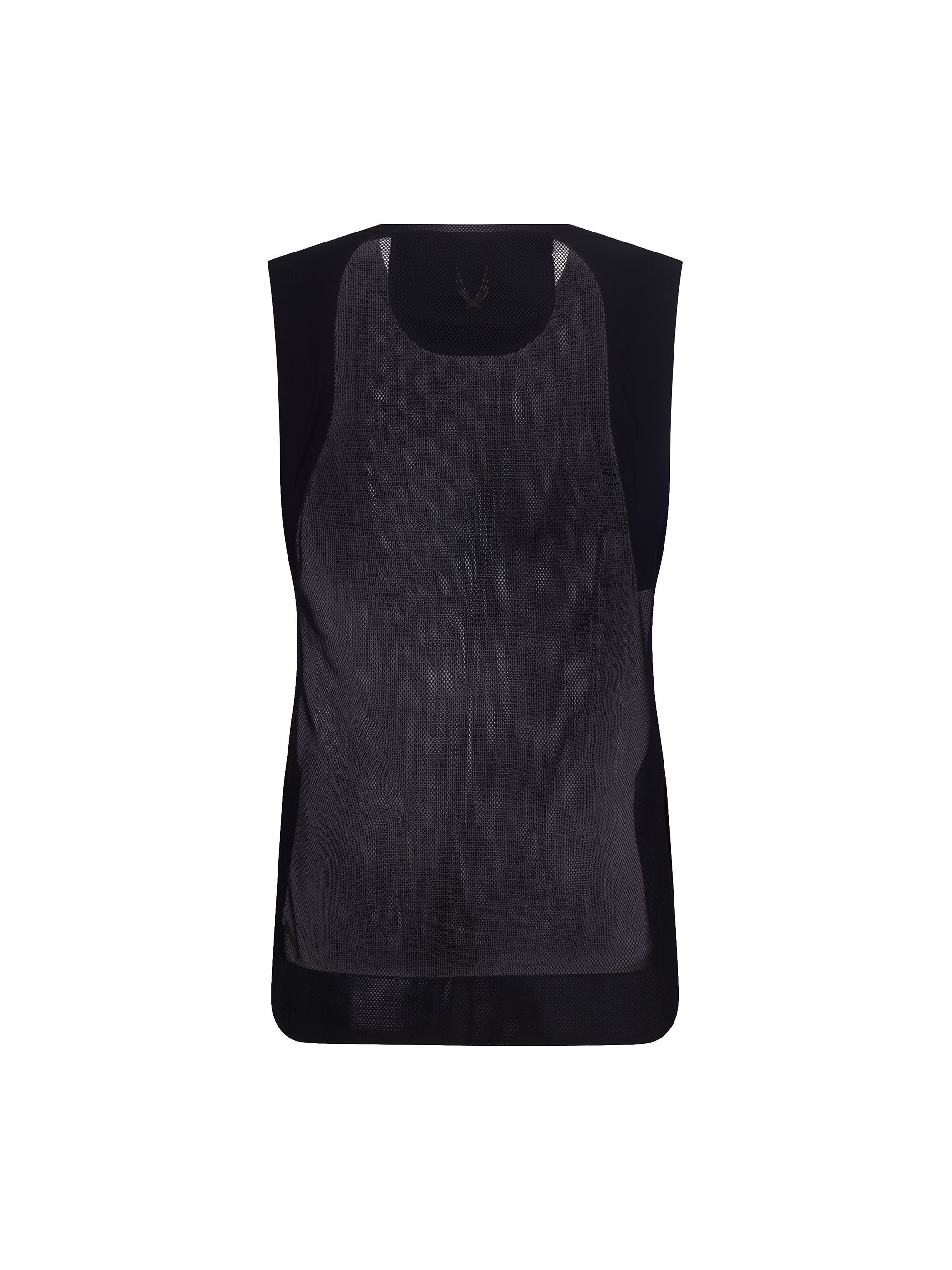 Lucas Hugh Odyssey V2 canotta mesh nera traspirante