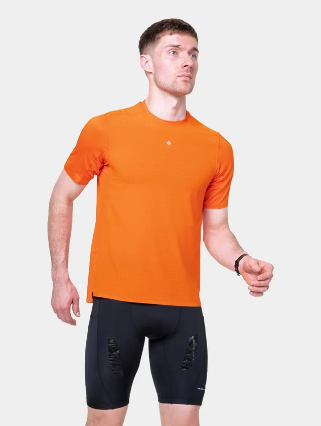 Ronhill Tech All-Terrain maglia running rossa uomo