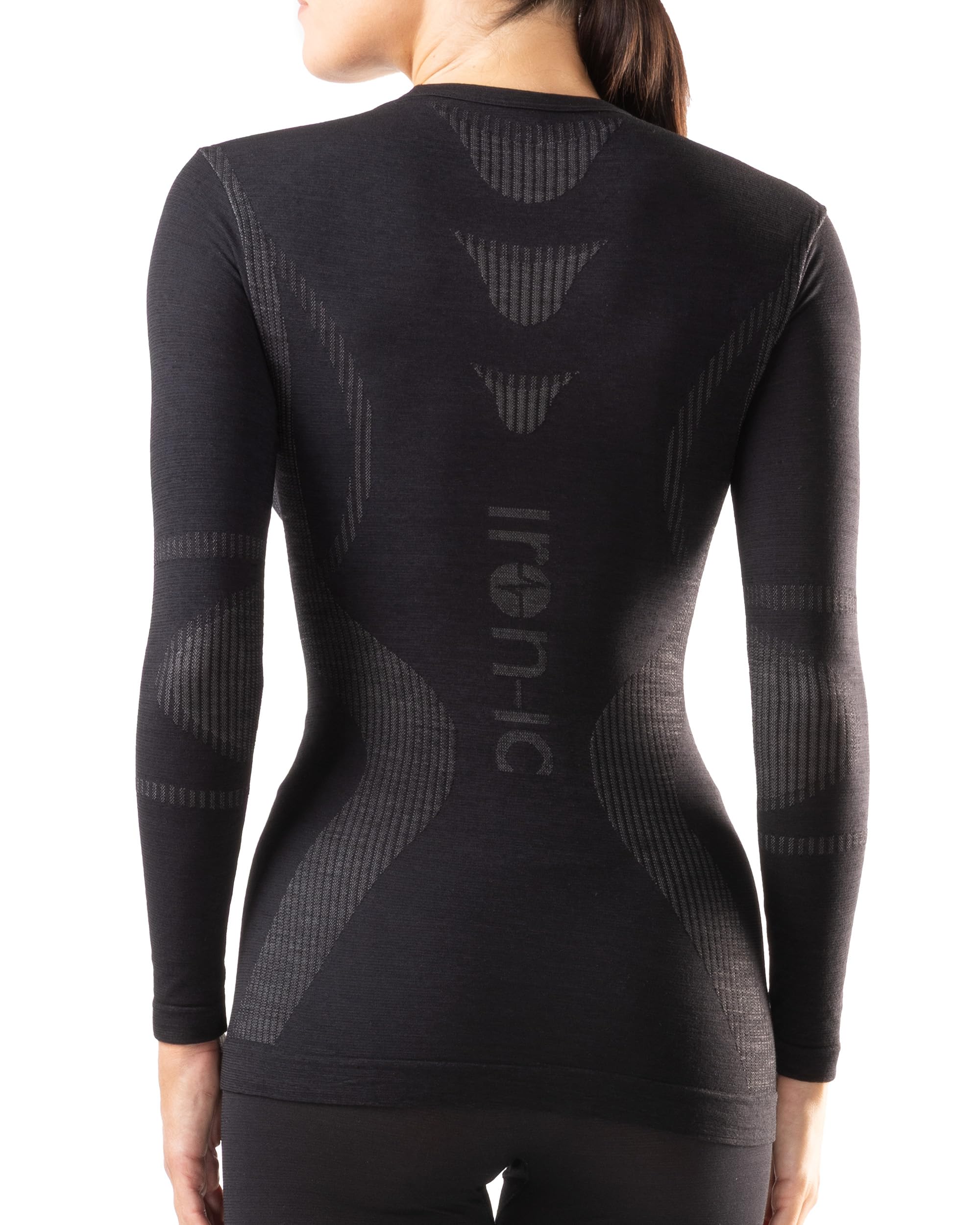 IRON-IC Merino 40 213005 maglia termica donna S-M leggera