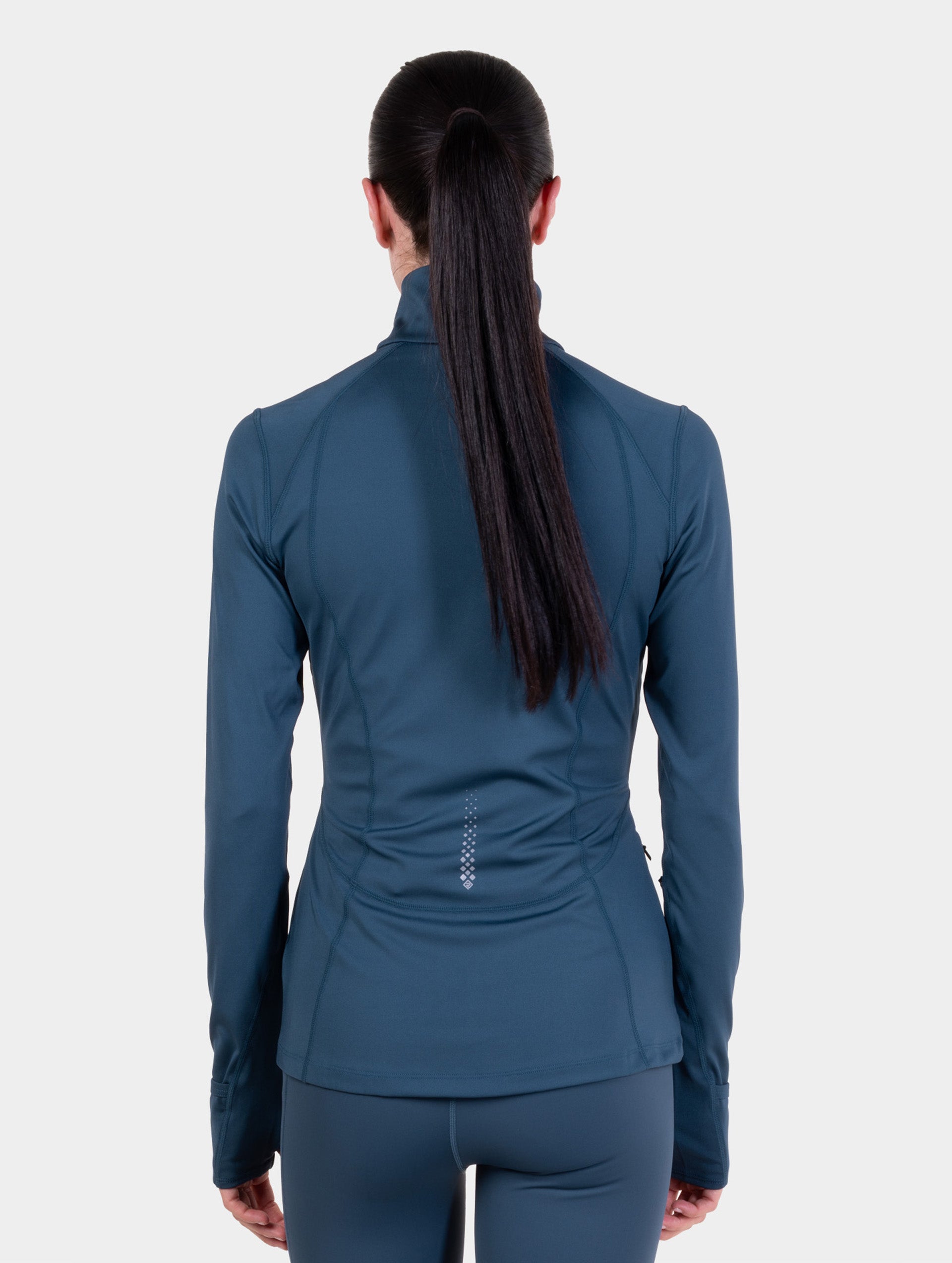 Ronhill Tech Contour giacca running donna blu antivento