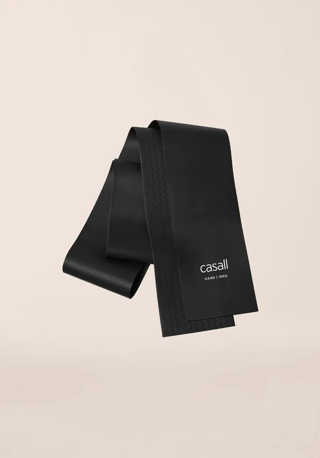 Casall Flex Band Hard banda elastica nera resistenza forte