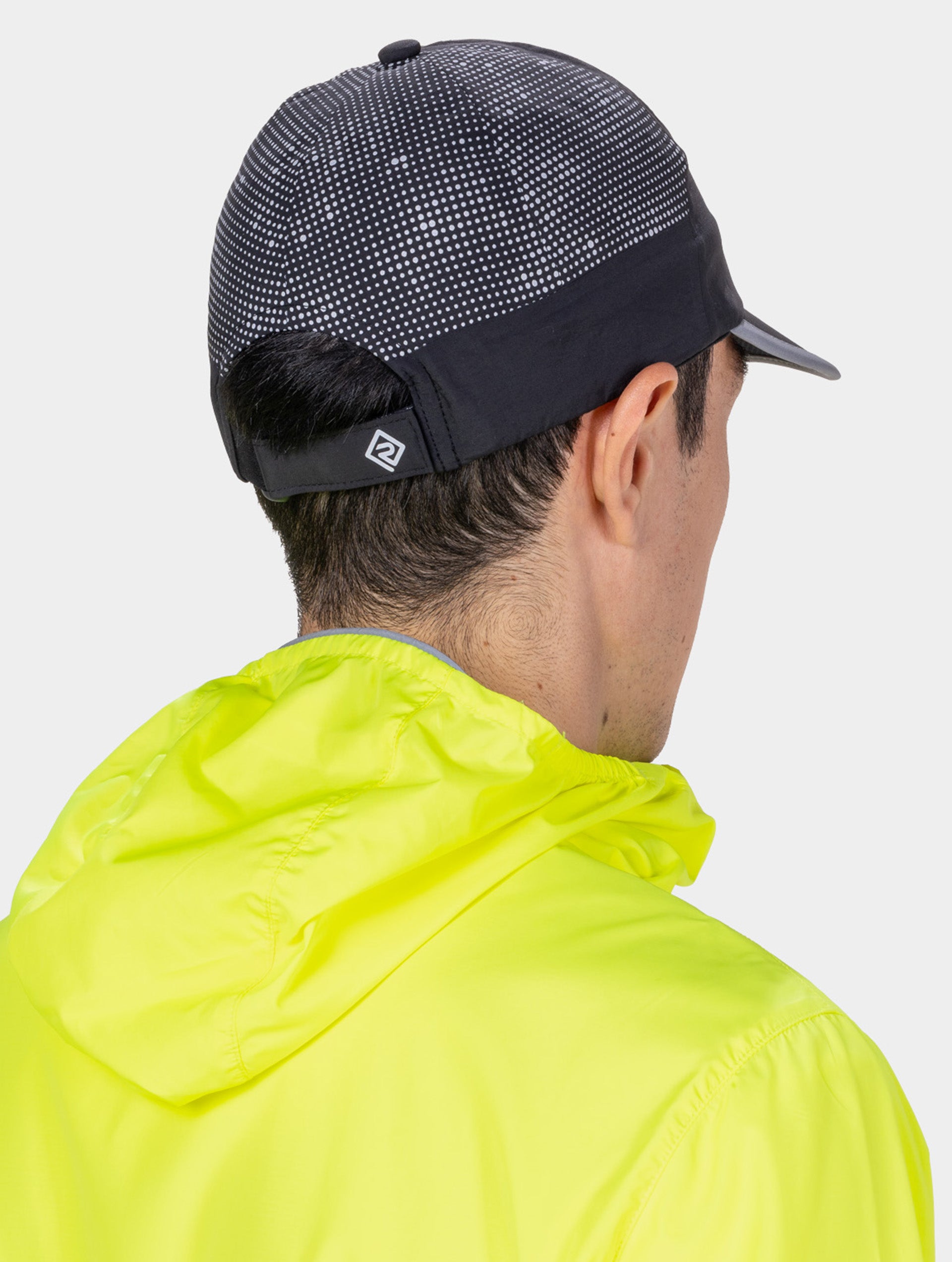 Ronhill Reflect cappellino running nero riflettente