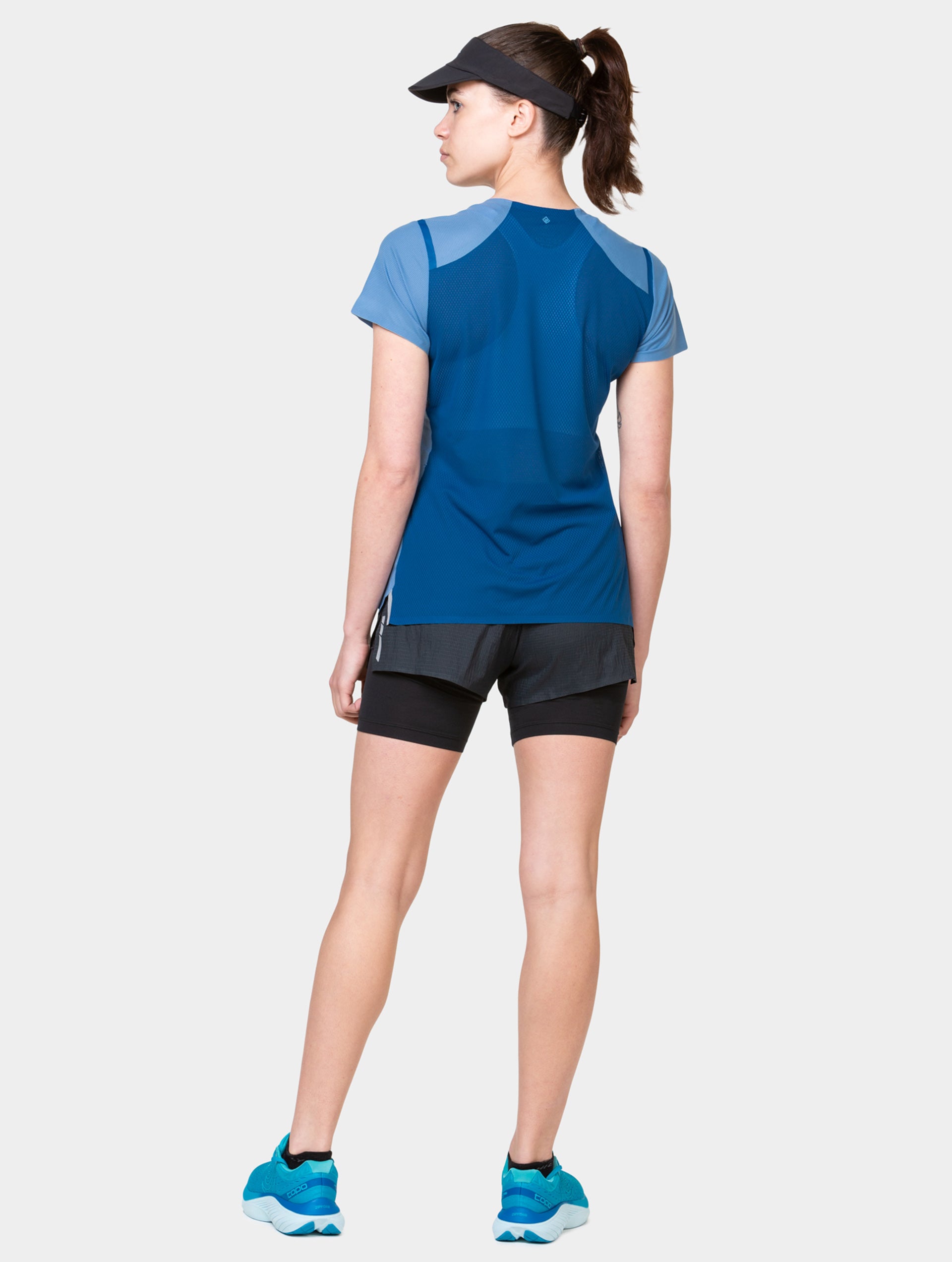Ronhill Sunlight visiera running nera traspirante