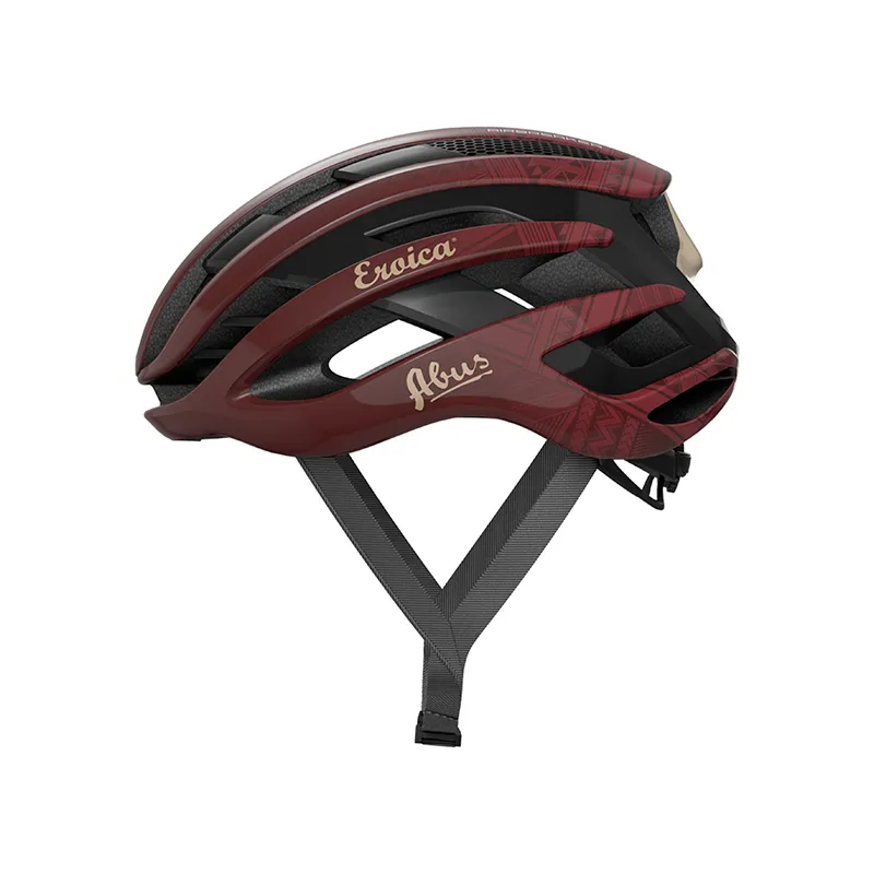 ABUS Airbreaker casco bici Chianti Red aerodinamico