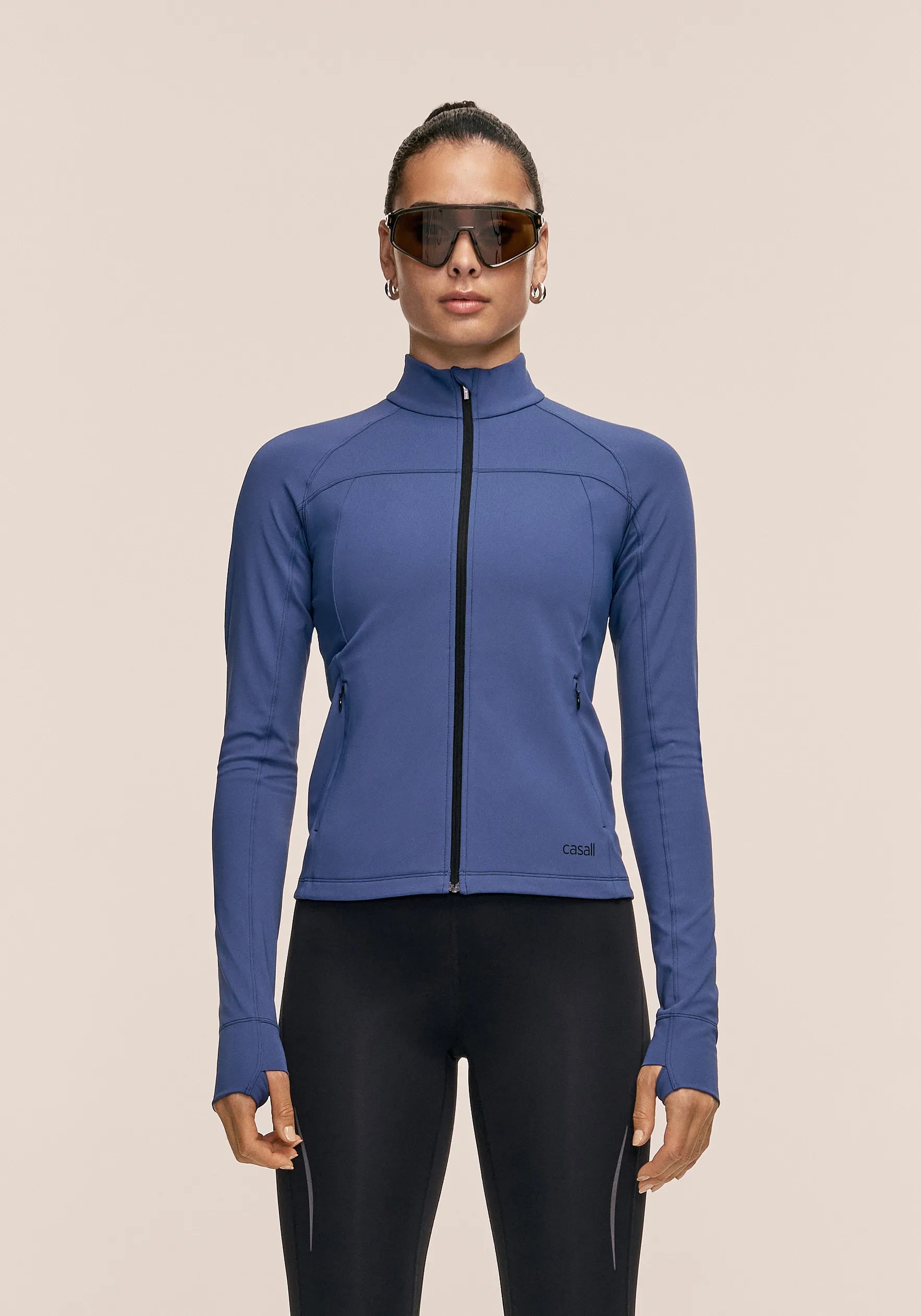 Casall Core Training Giacca Blue Shadow traspirante