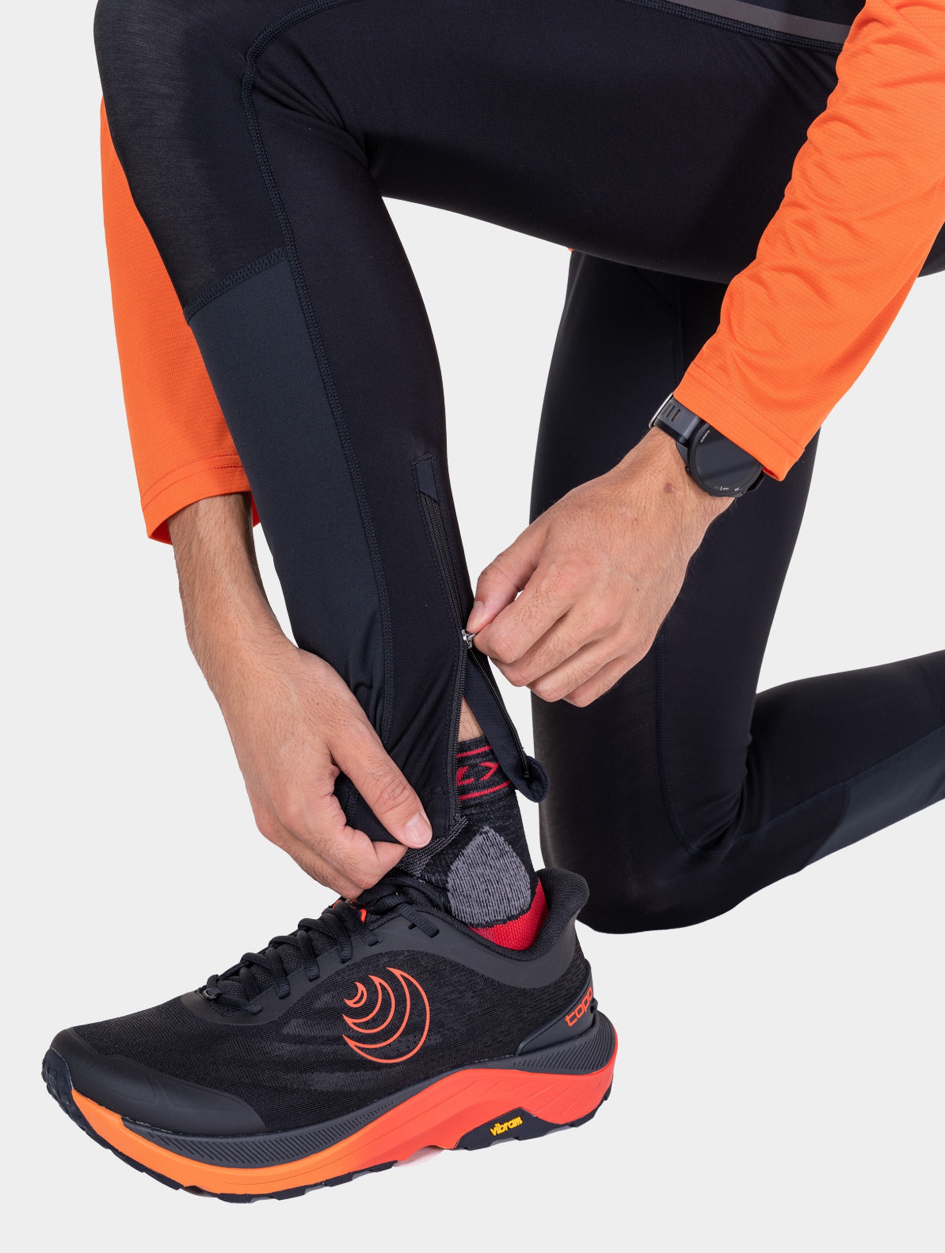 Ronhill Tech Wind-Block Tight collant running uomo antivento